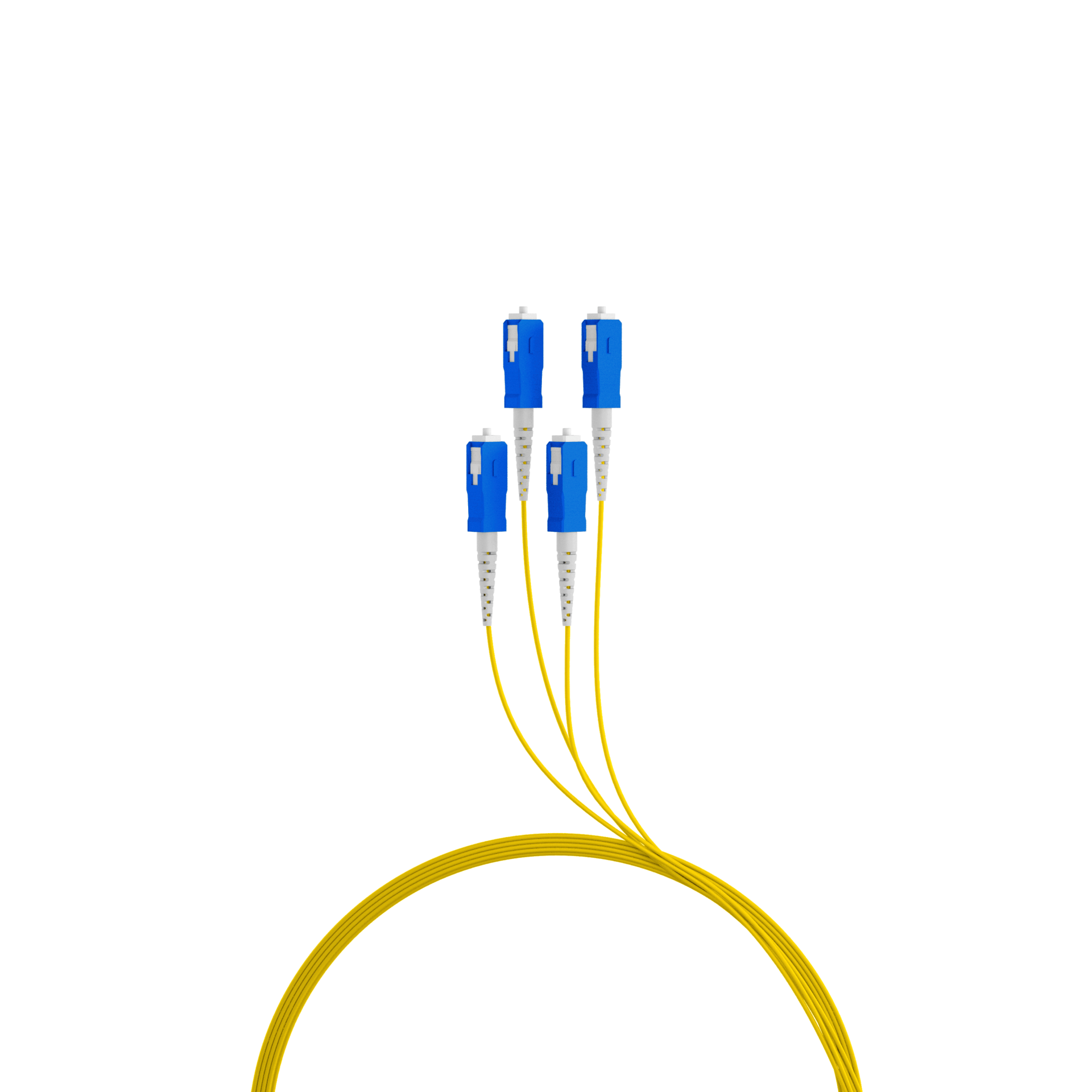 Trunk cable U-DQ(ZN)BH OS2 4E (1x4) SC-SC,60m Dca LSZH