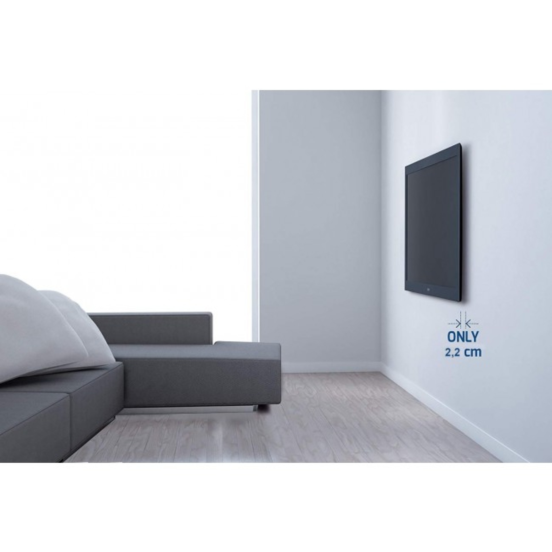 Wandhalterung Slim für OLED TV 32"-65" , schwarz