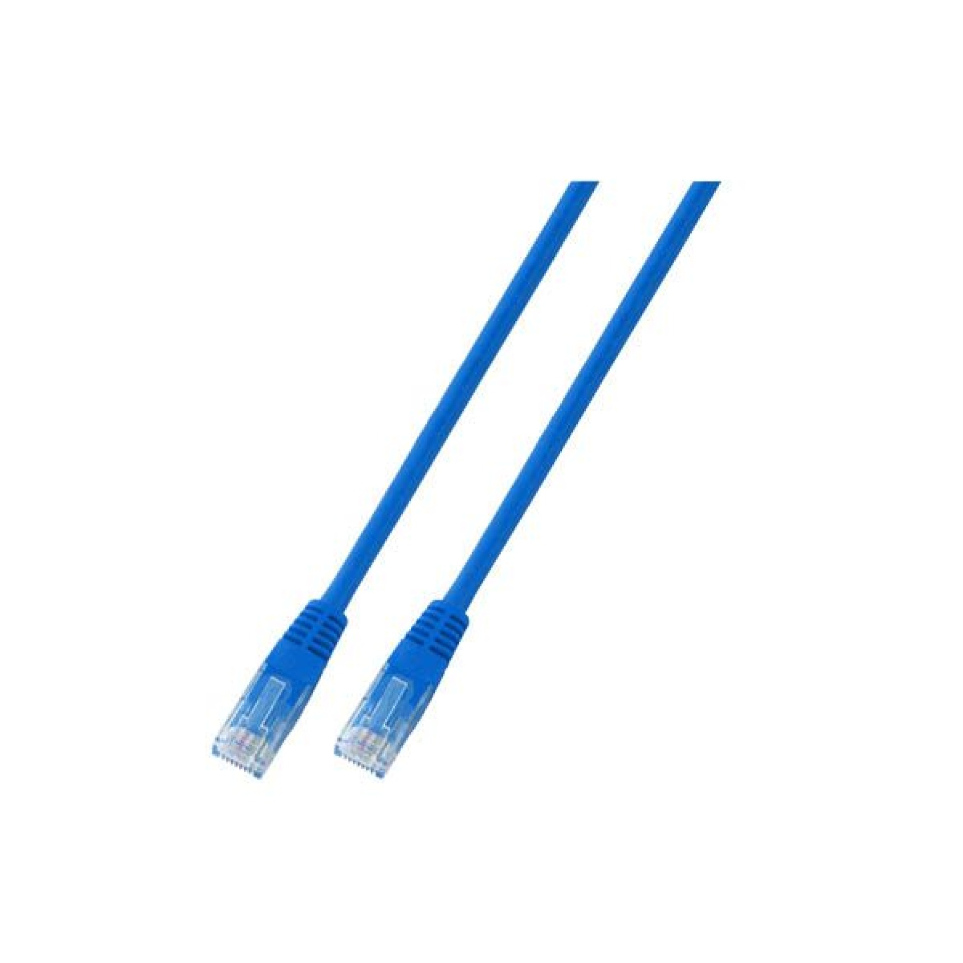 RJ45 Patchkabel U/UTP, Cat.6, PVC, CCA, 2m, blau