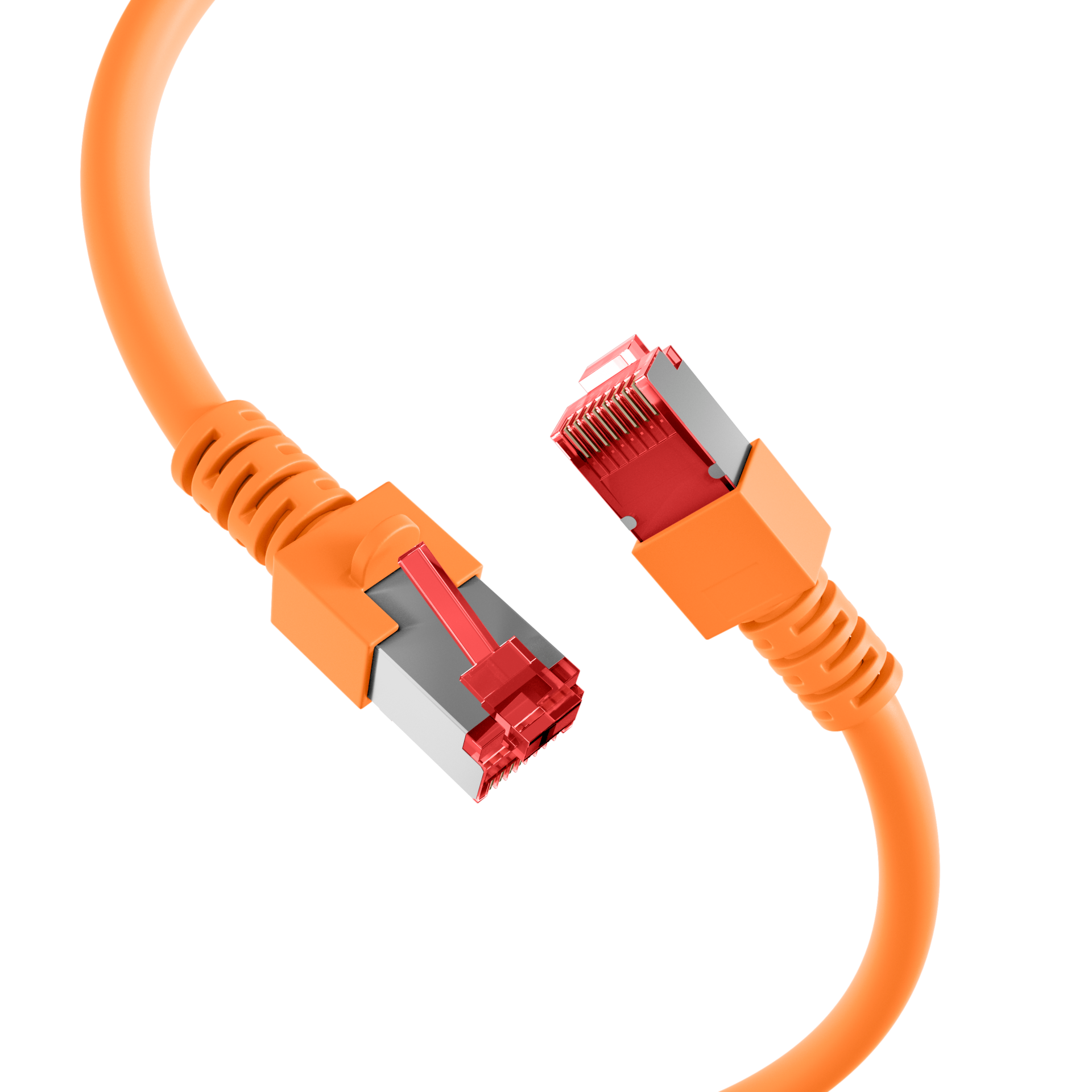 RJ45 Patchkabel Cat.6 S/FTP LSZH  orange 25m