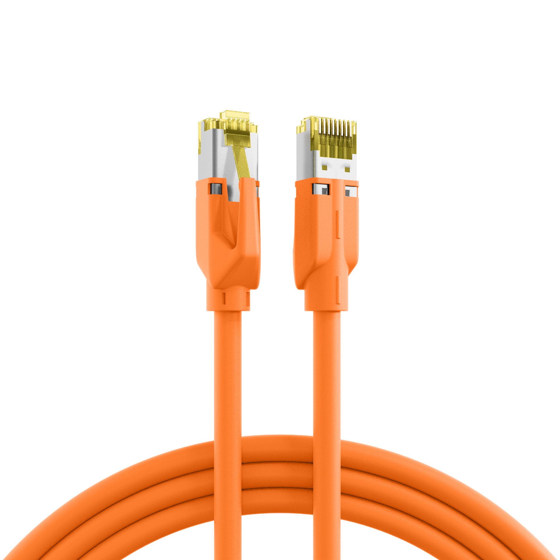 RJ45 Patch Cord Cat.6A S/FTP LSZH Draka UC900 TM31 orange 25m