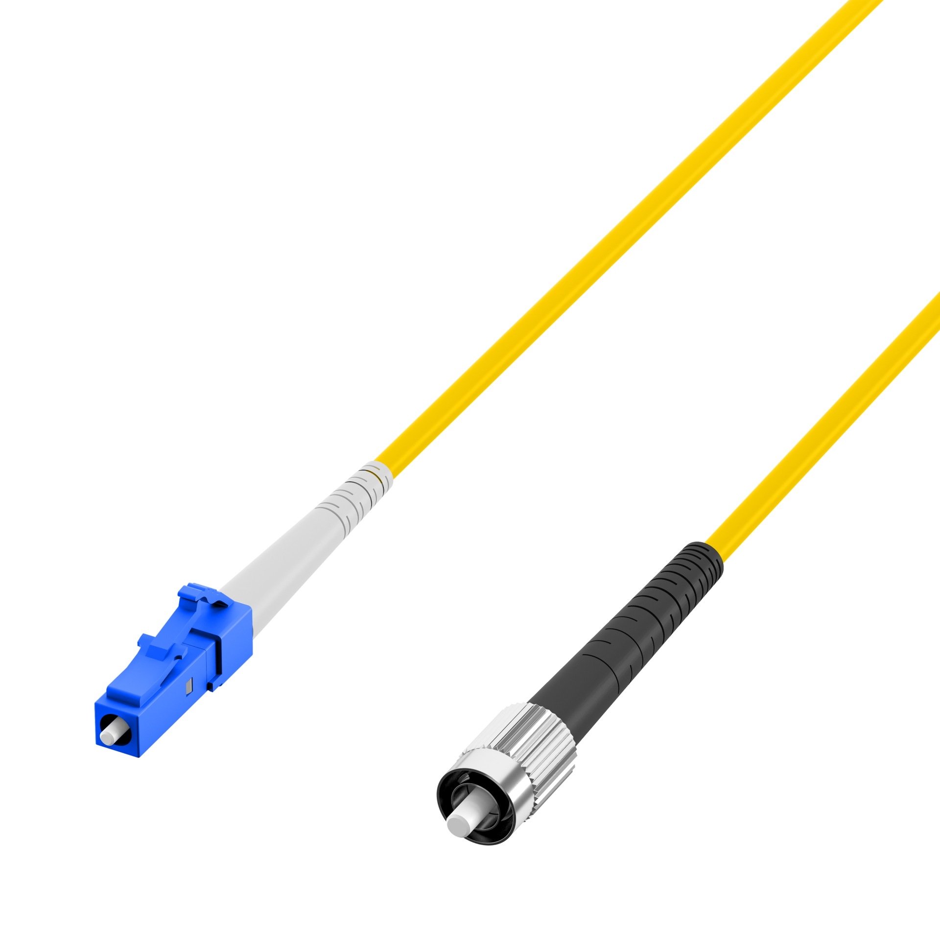 Simplex FO Patch Cable FC-LC G657.A2 5m 2,0mm yellow 9/125µm