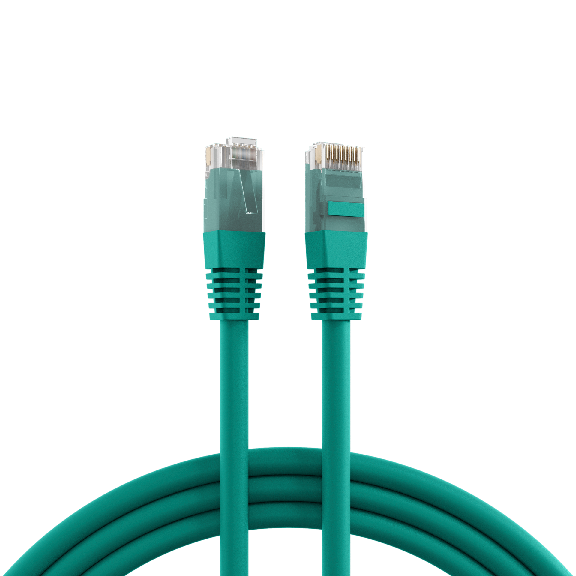 RJ45 Patch Cord Cat.5e U/UTP PVC CCA green 0,5m