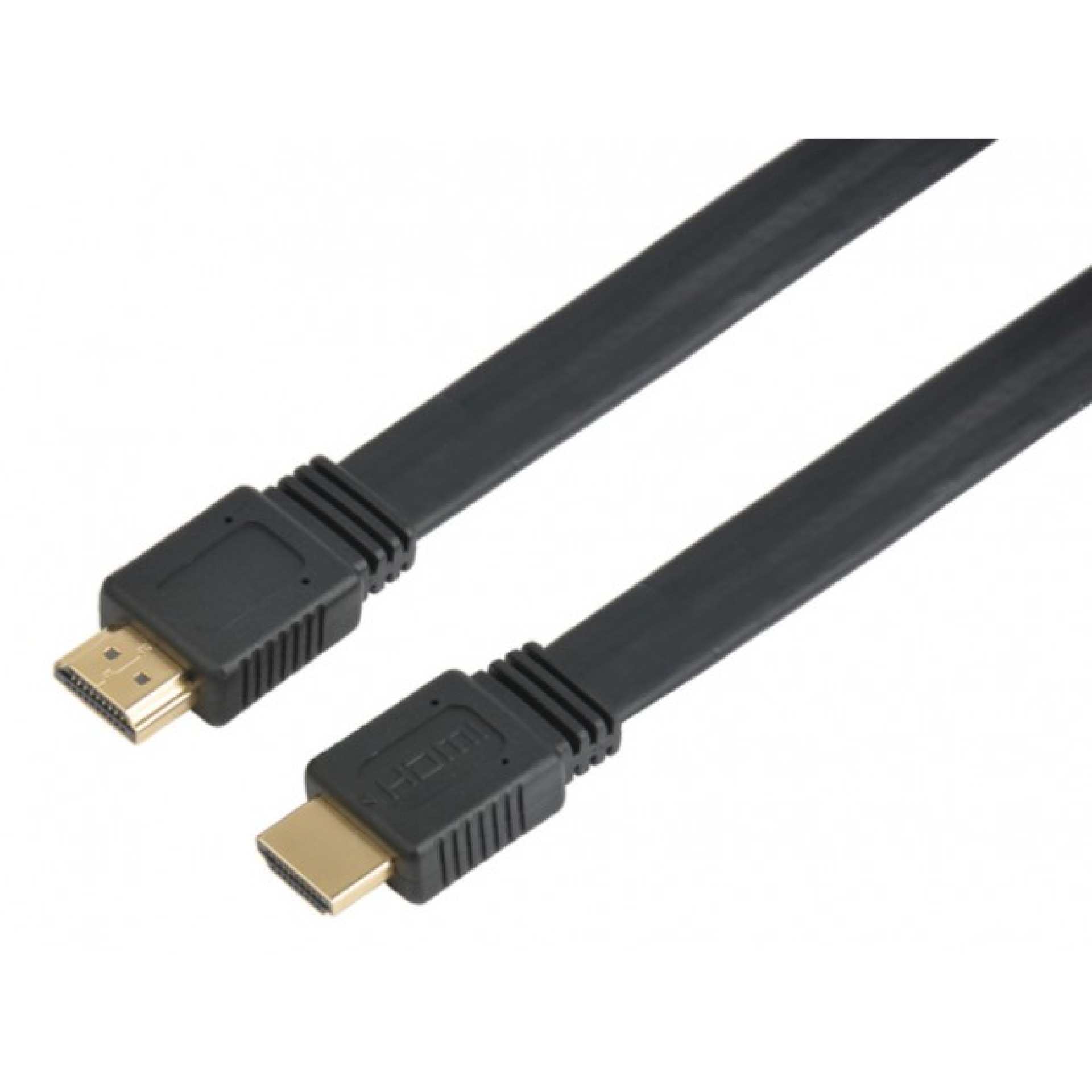HDMI High Speed mit Ethernet Flachkabel 4K 60Hz 3m