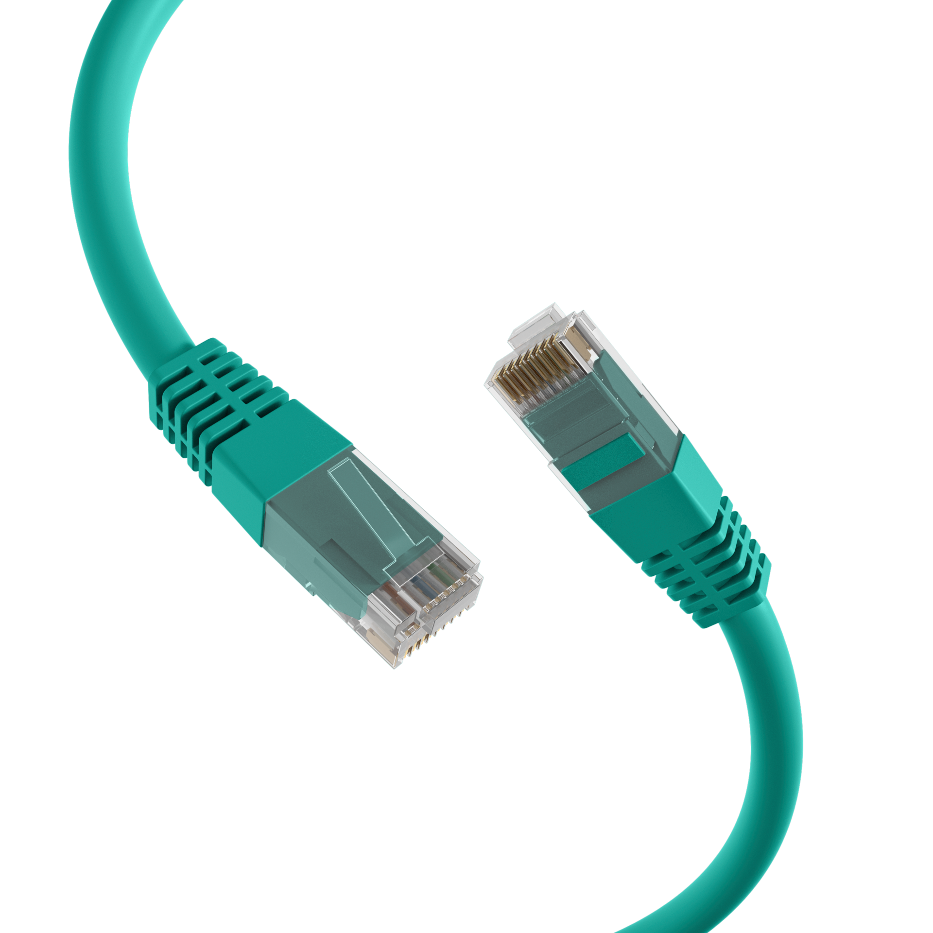 RJ45 Patch Cord Cat.6 U/UTP PVC CCA green 5m