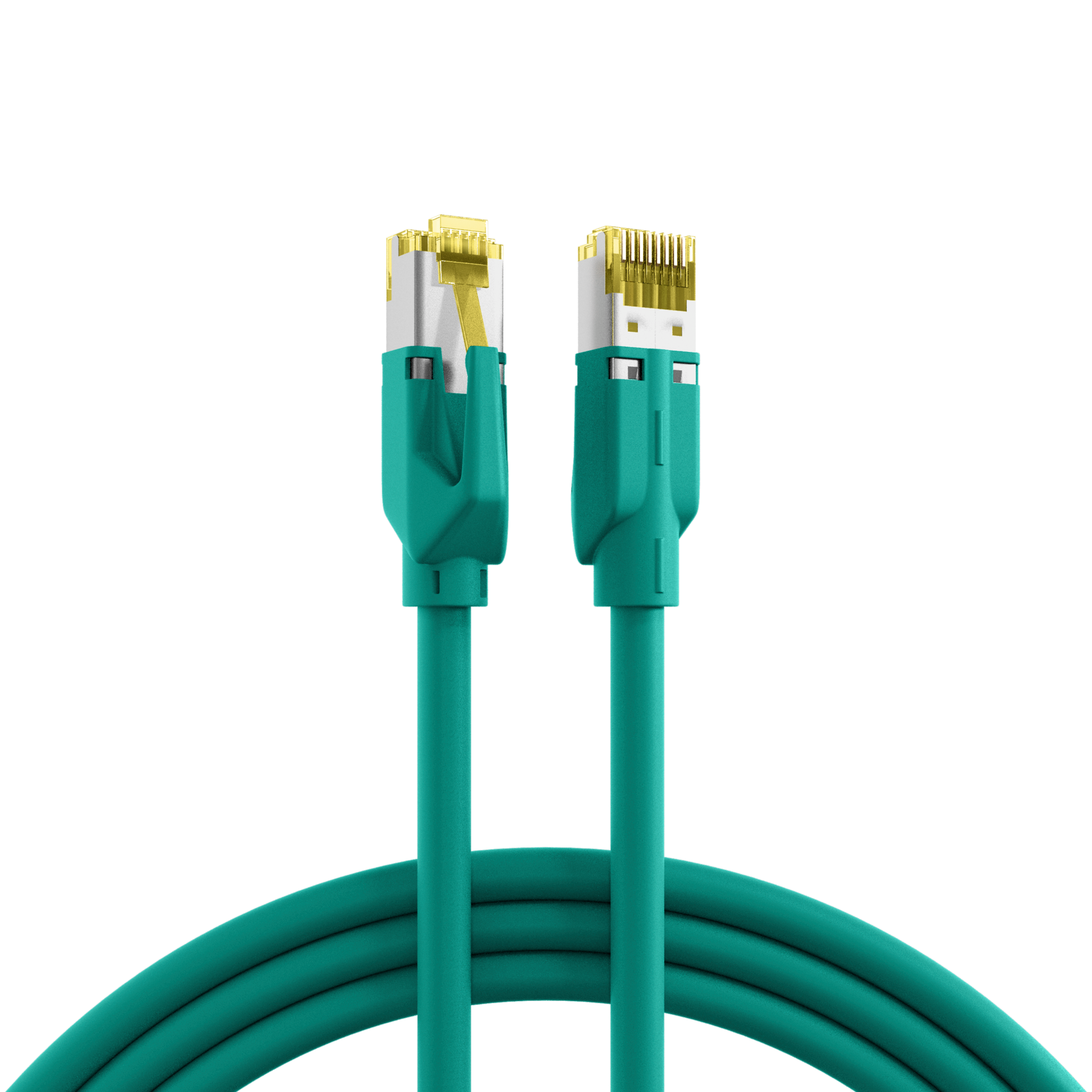 RJ45 Patch Cord Cat.6A S/FTP LSZH Draka UC900 TM31 green 25m