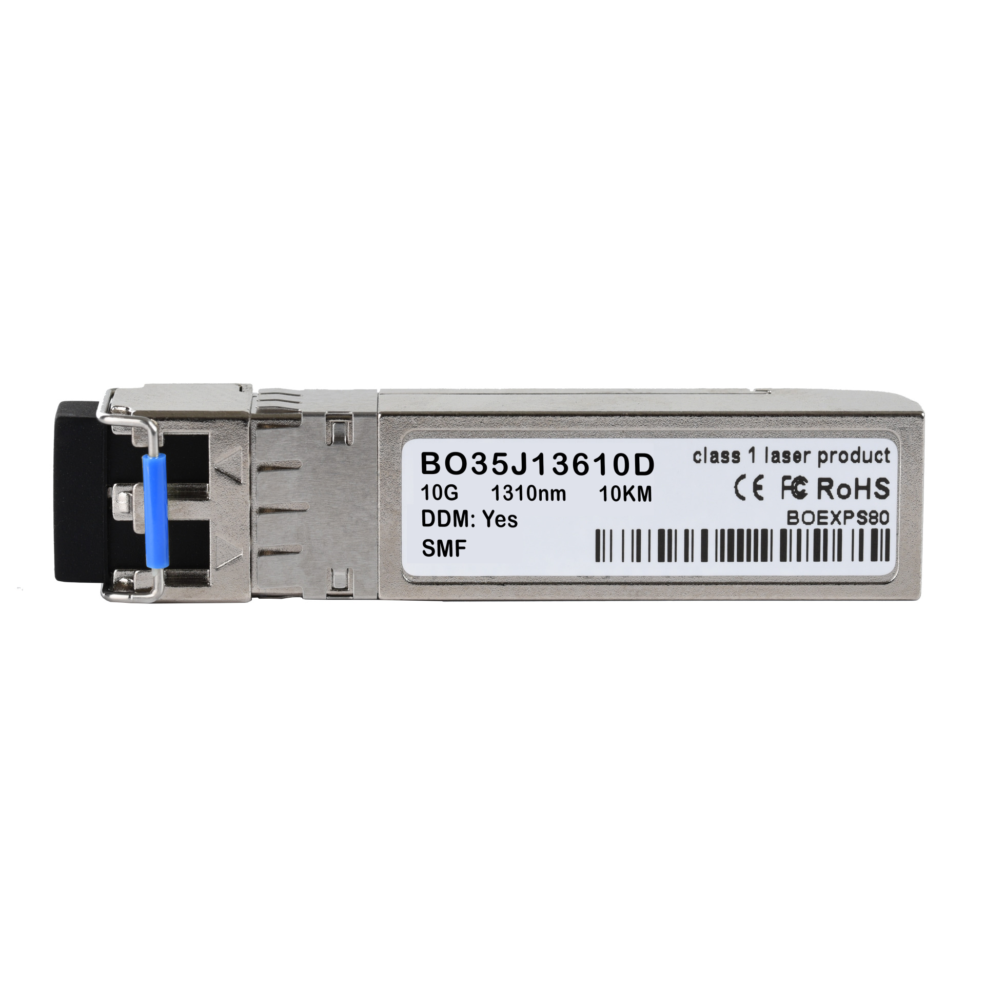 SFP+ 10G Ethernet, SM, 10G-LR, 10km, 1310nm, LC dplx, DDM