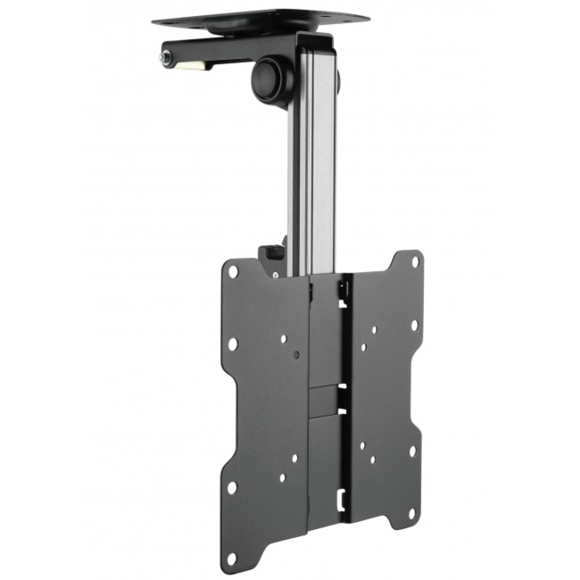 Fold-Up Retractable Ceiling Mount for TV LED/LCD 17"-37" Black