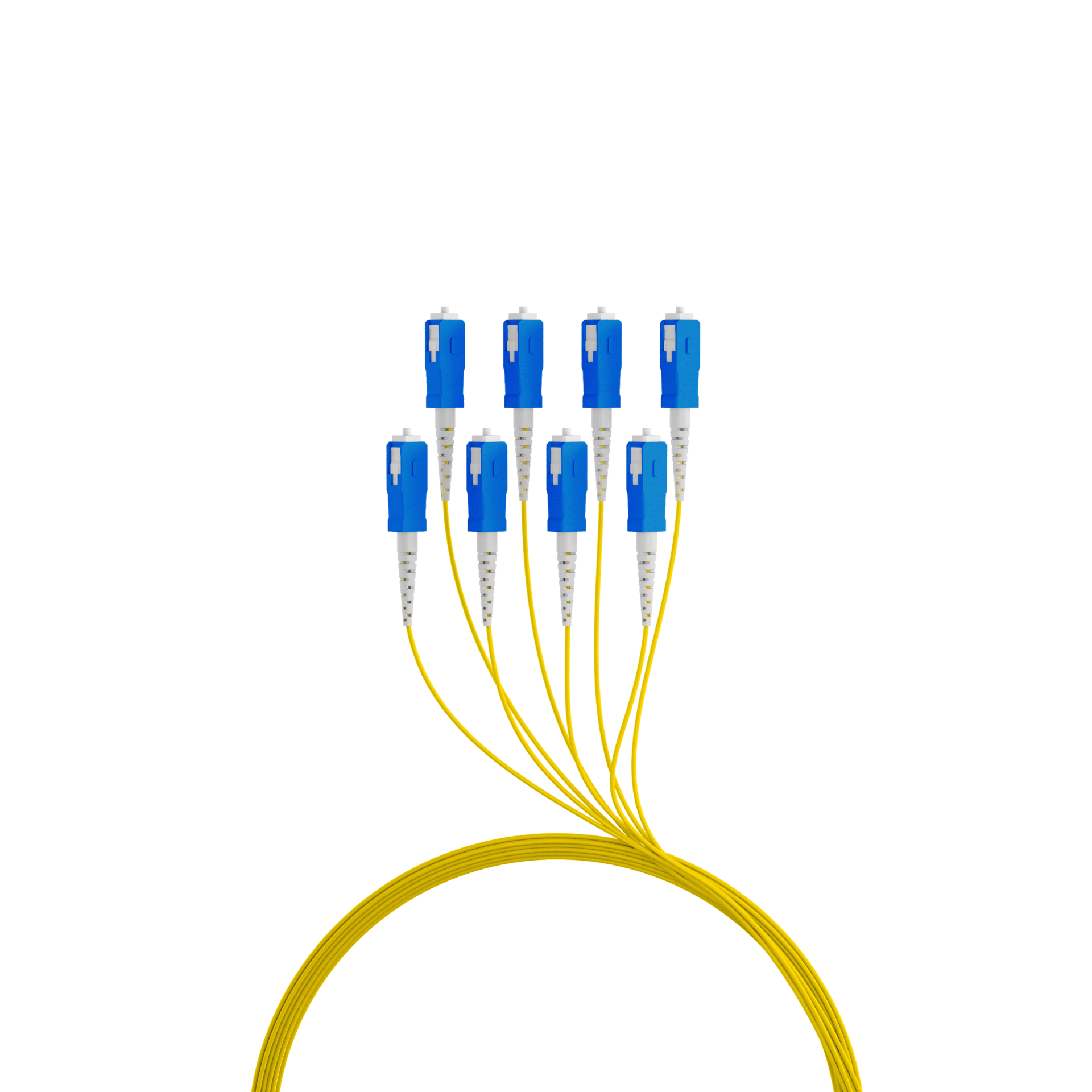 Trunk cable U-DQ(ZN)BH OS2 8E (1x8) SC-SC,100m Dca LSZH
