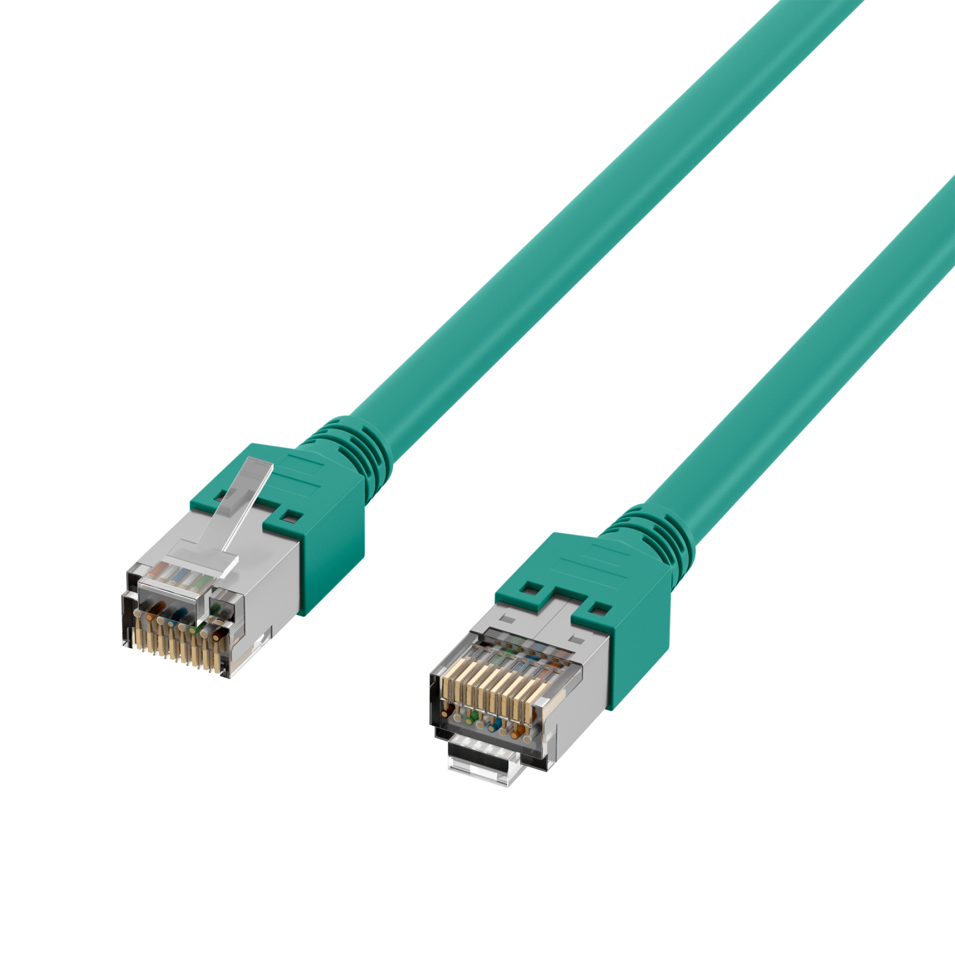 RJ45 Patchkabel Cat.5e SF/UTP LSZH  Draka UC300 TM11 grün 40m