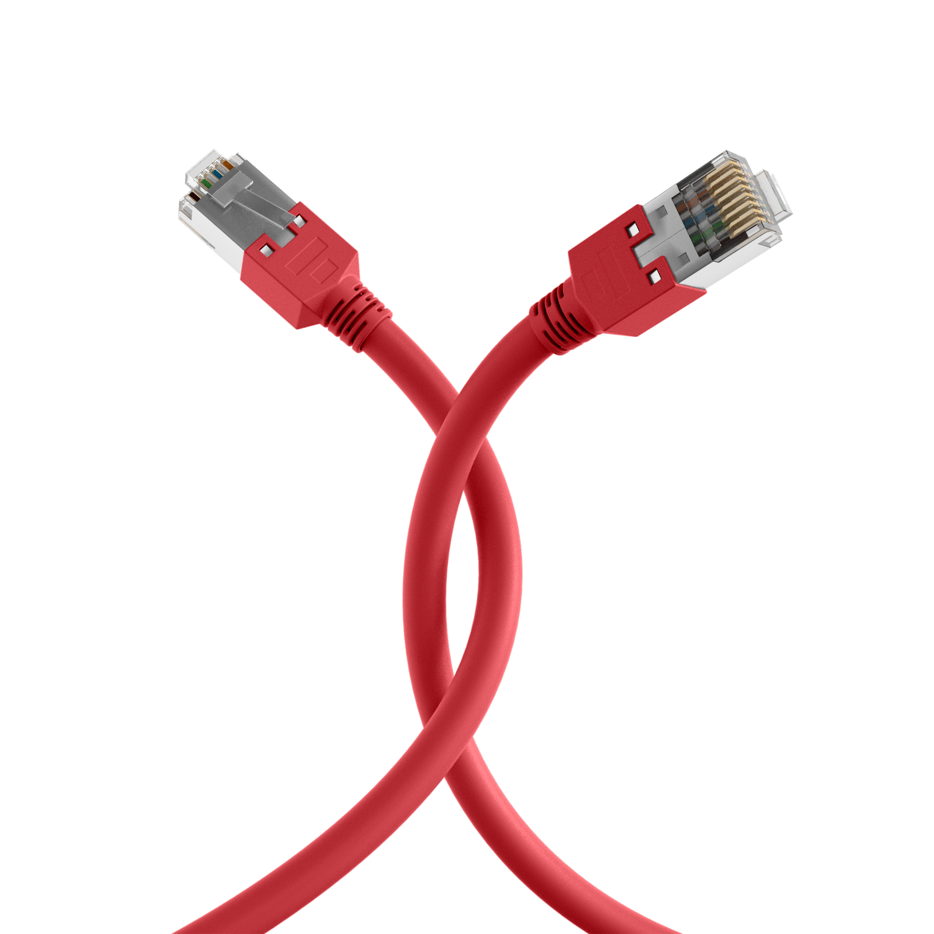 RJ45 Patchkabel Cat.5e S/UTP PVC Dätwyler 5502 TM11 rot 7,5m