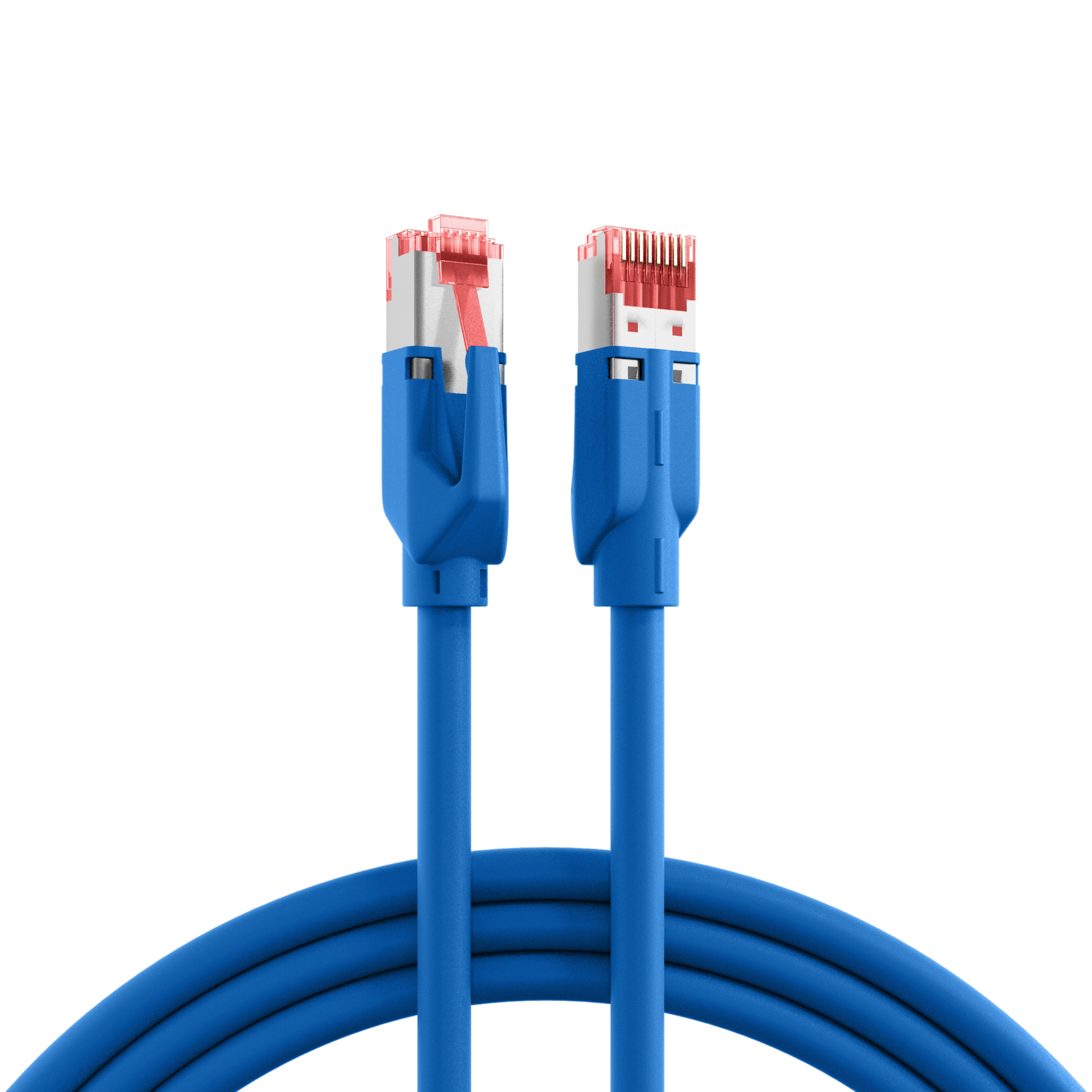 RJ45 Patch Cord Cat.7 S/FTP LSZH TM21 blue 2m