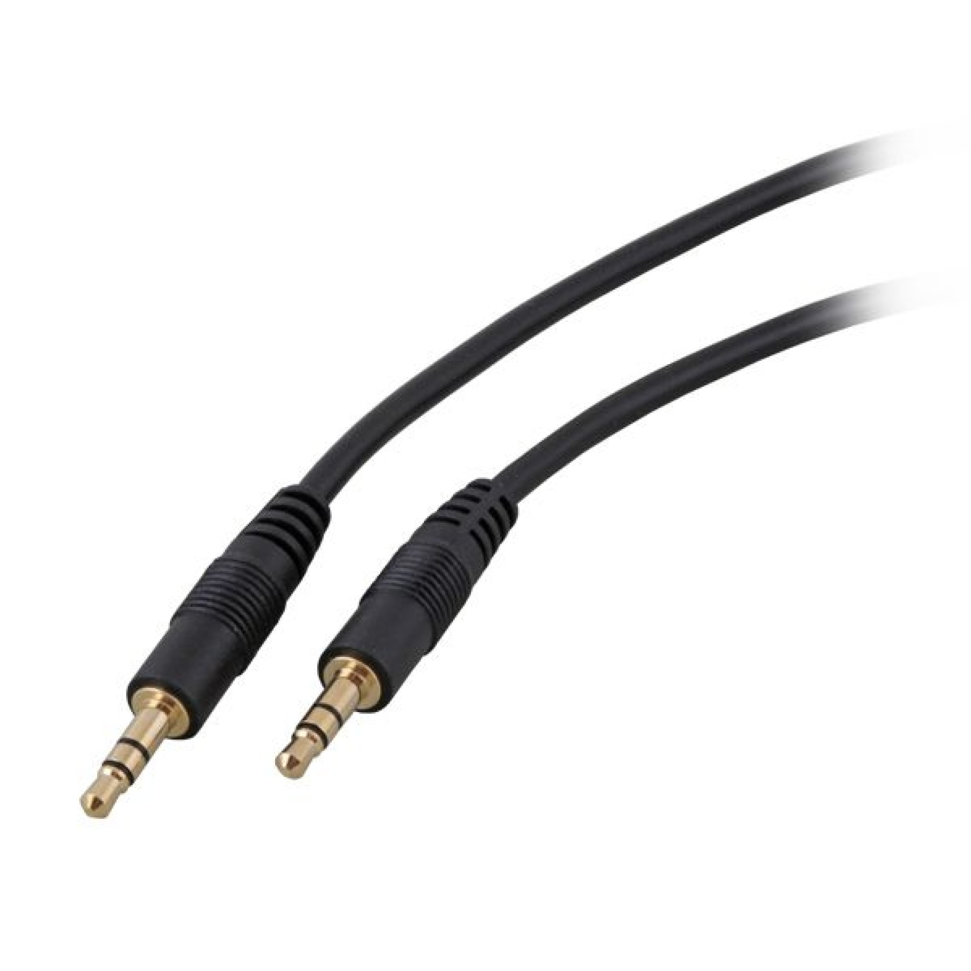 Audio Connection Cabel, Klinke 3.5mm Stereo, 15 meters, black