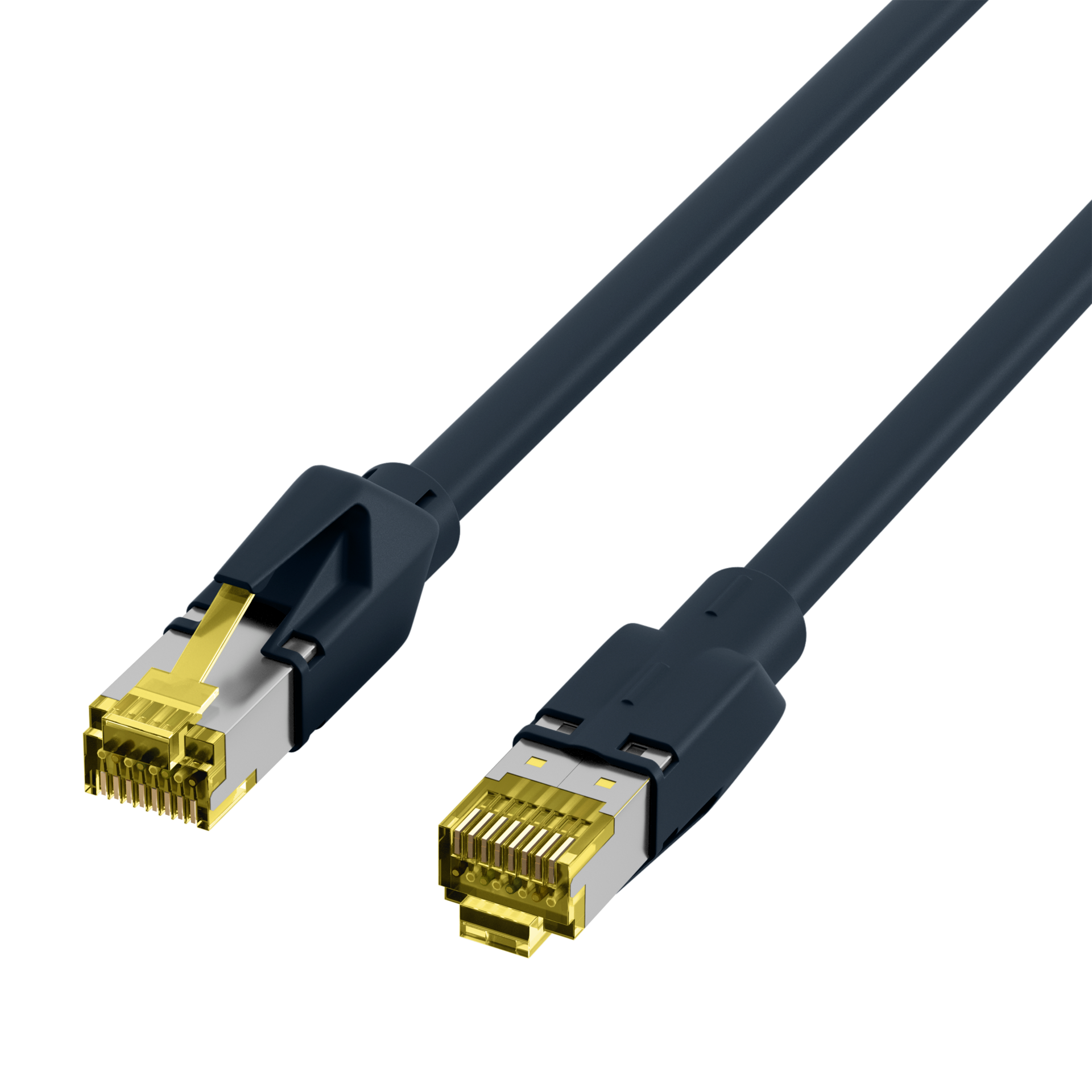 RJ45 Patch Cord Cat.6A S/FTP LSZH Draka UC900 TM31 black 7,5m