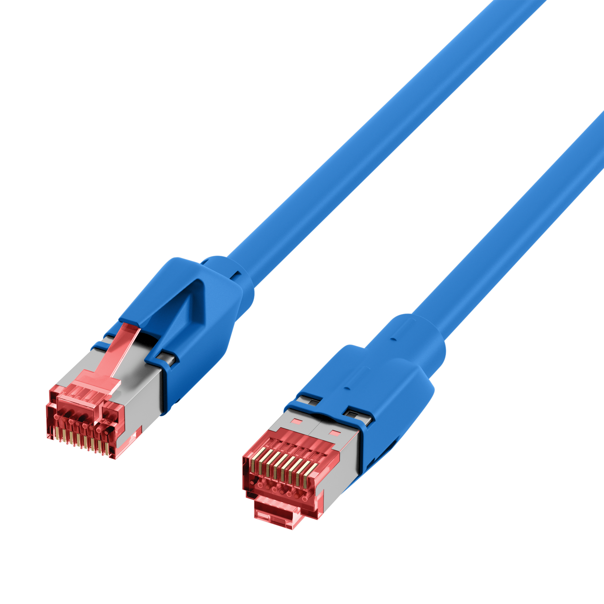 RJ45 Patch Cord Cat.6A S/FTP LSZH Draka UC900 TM21 blue 2m