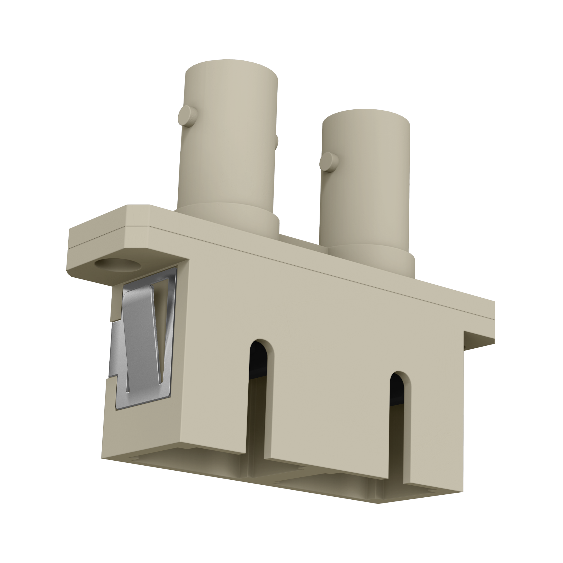 Kupplung SC-ST Duplex OM1-5 beige 