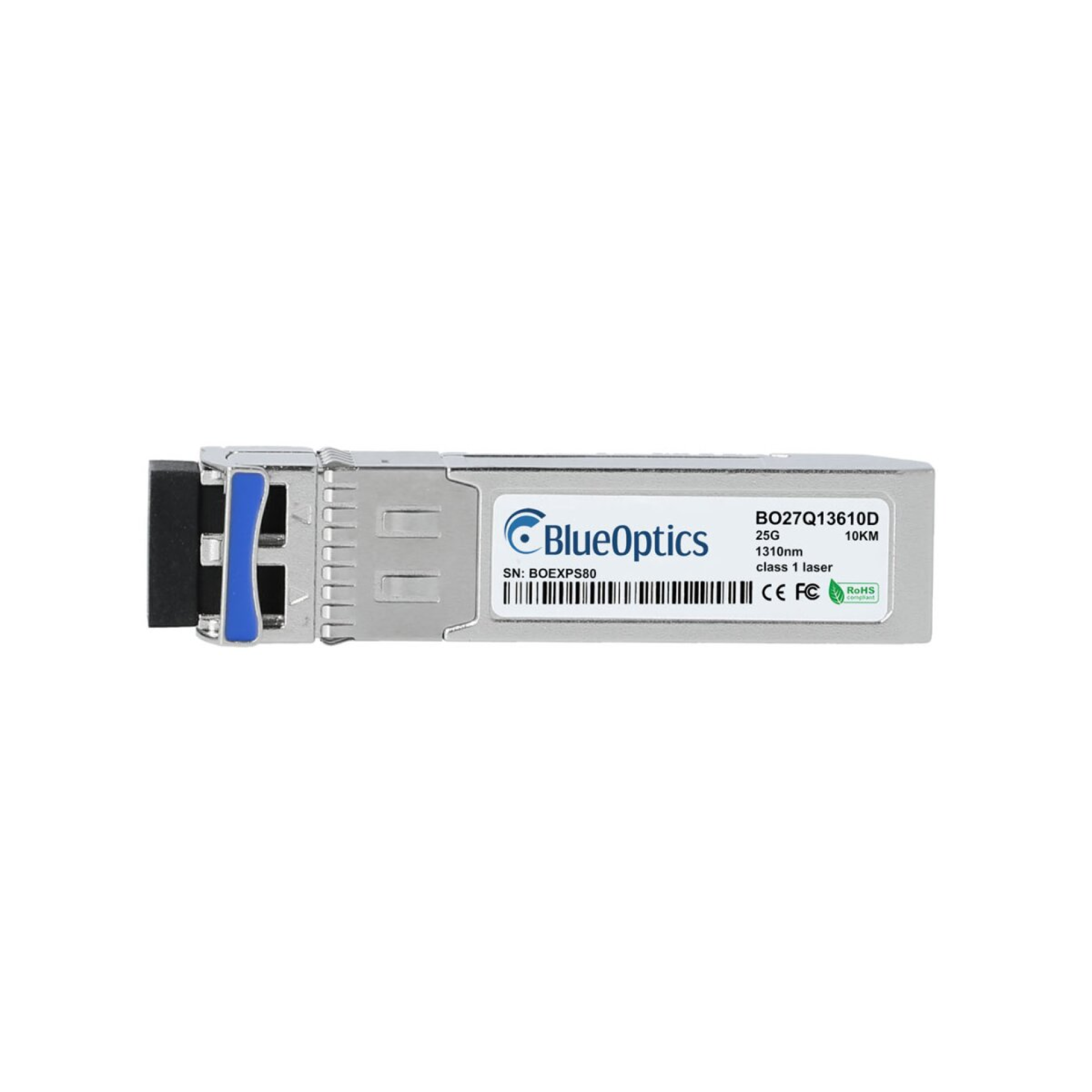 HPE Aruba JL486A compatible BlueOptics SFP28, 25GBASE-LR LC SM 1310nm 10km DDM