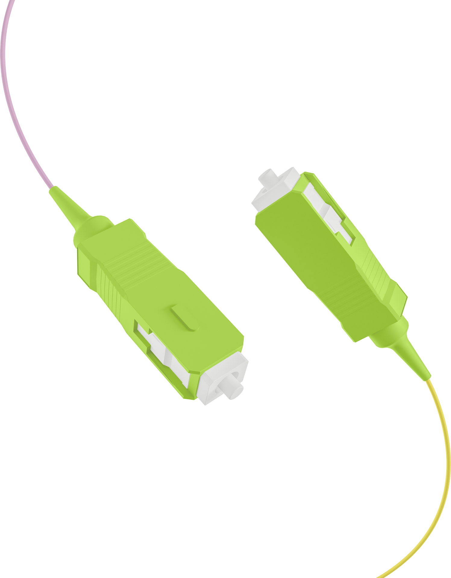 Faserpigtail SC OM5 -farbiges Set 2m - 12 Stück