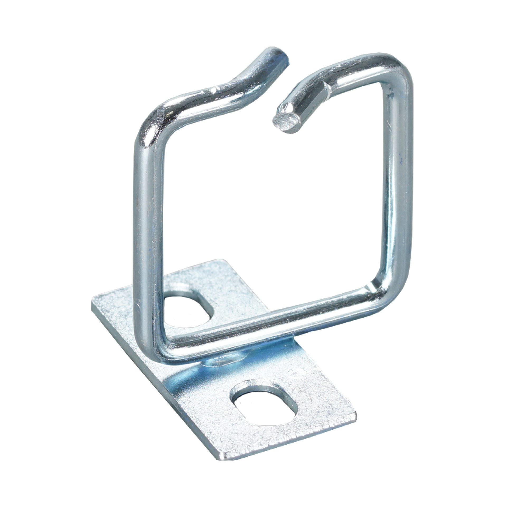 Cable Routing Bracket 40 x 40 mm with Lateral Offset Mounting Plate