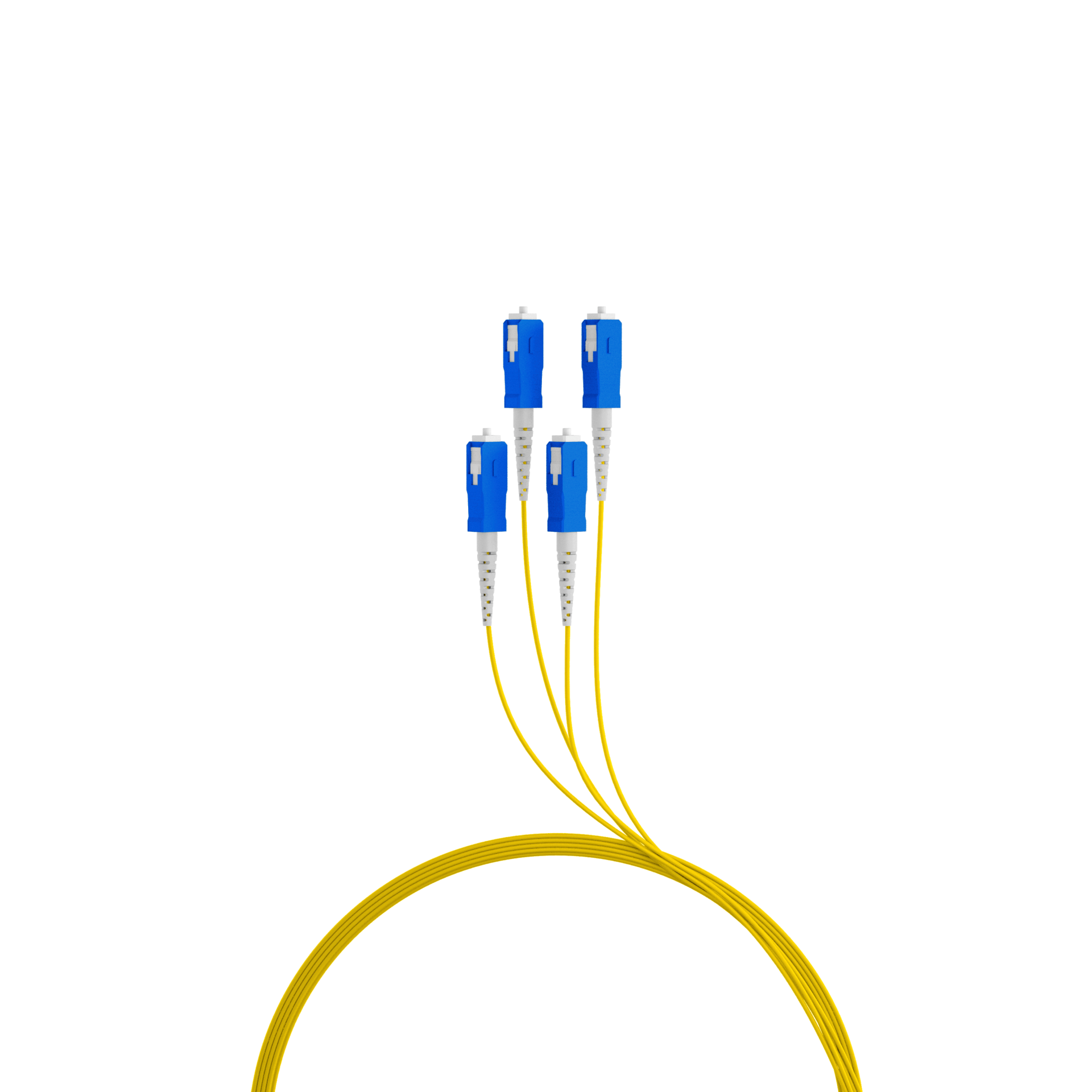 Trunk cable U-DQ(ZN)BH OS2 4E (1x4) SC-SC,70m Dca LSZH