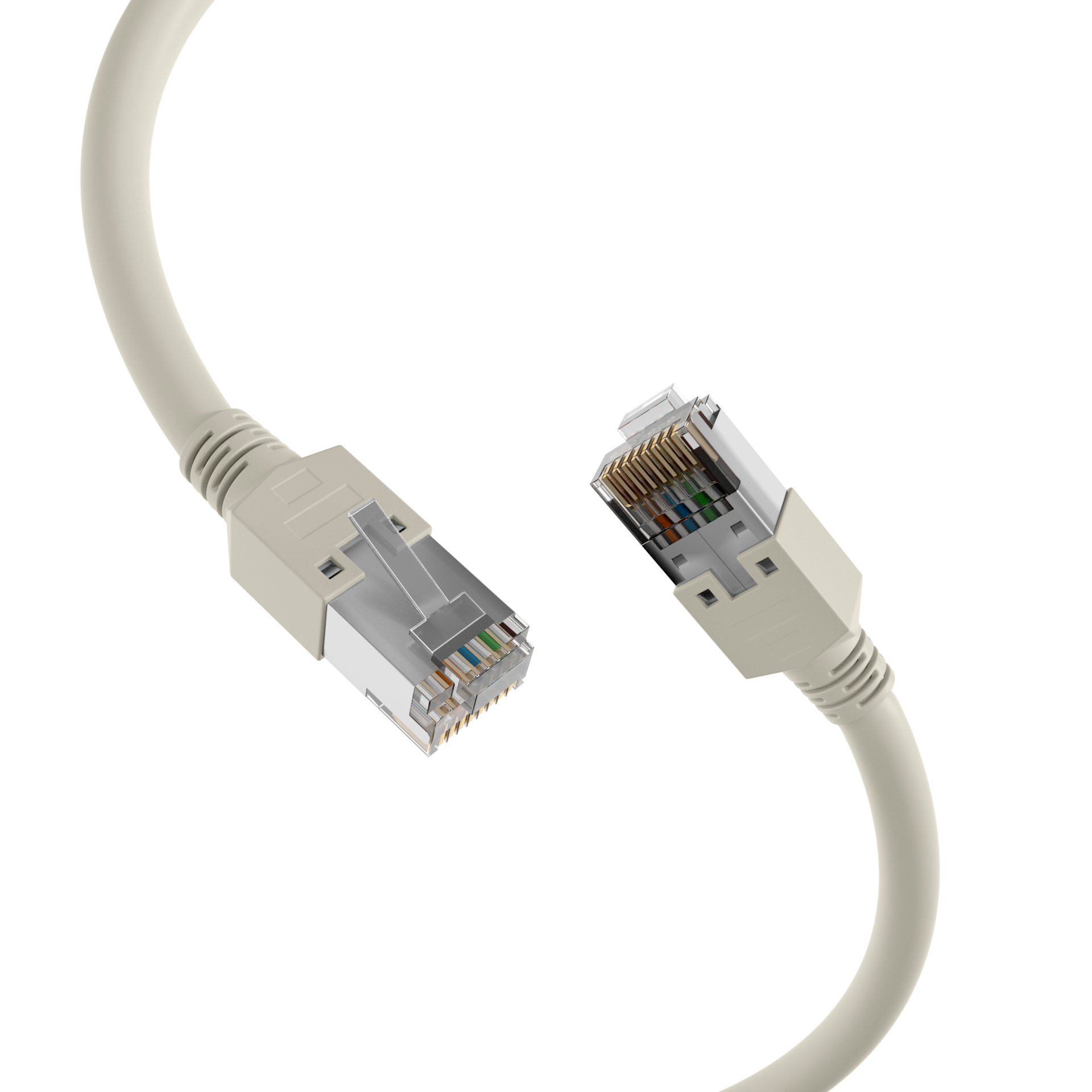 RJ45 Patch Cord Cat.5e F/UTP LSZHDraka UC300 TM11 grey 15m