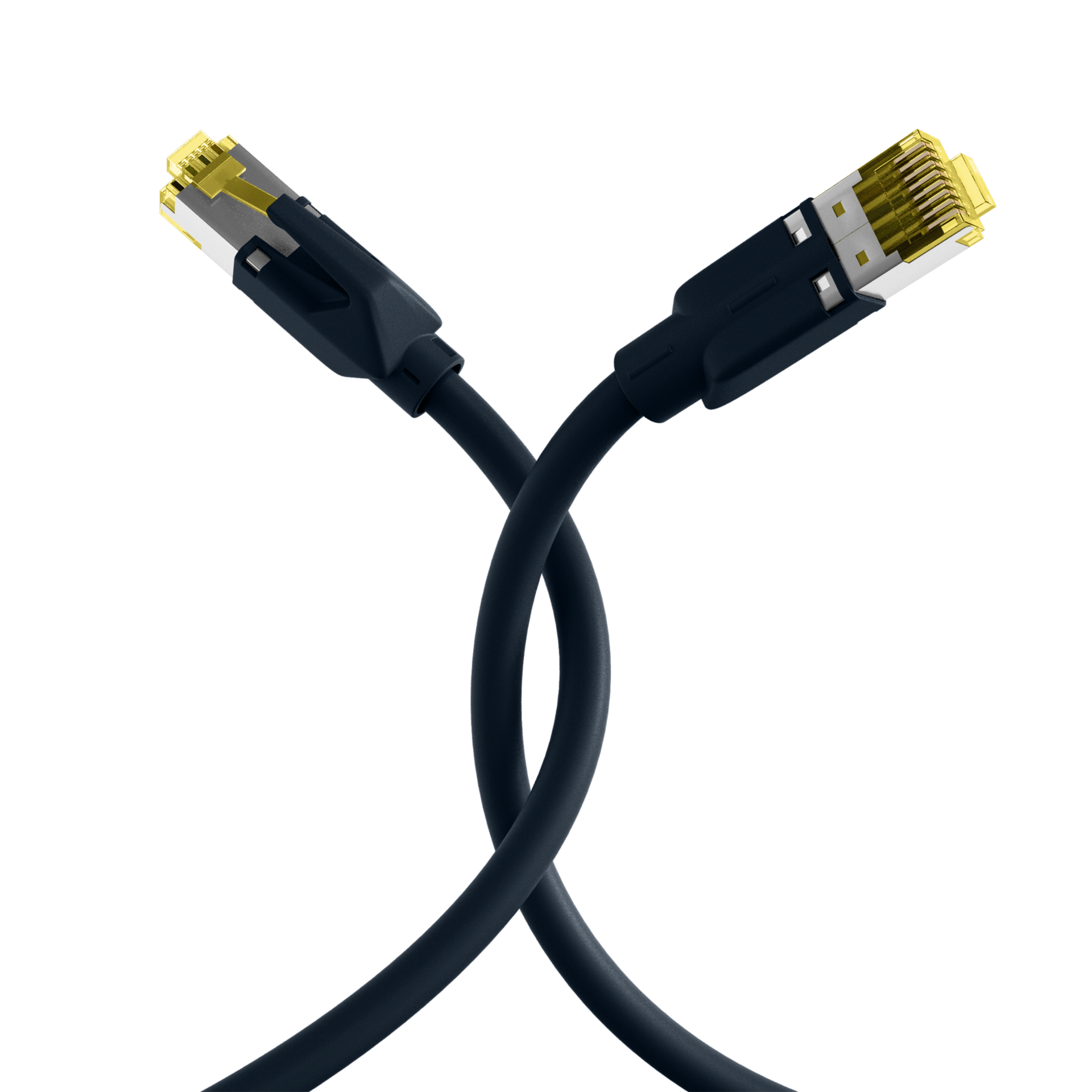 RJ45 Patchkabel Cat.6A S/FTP LSZH  Dätwyler 7702 TM31 schwarz 15m