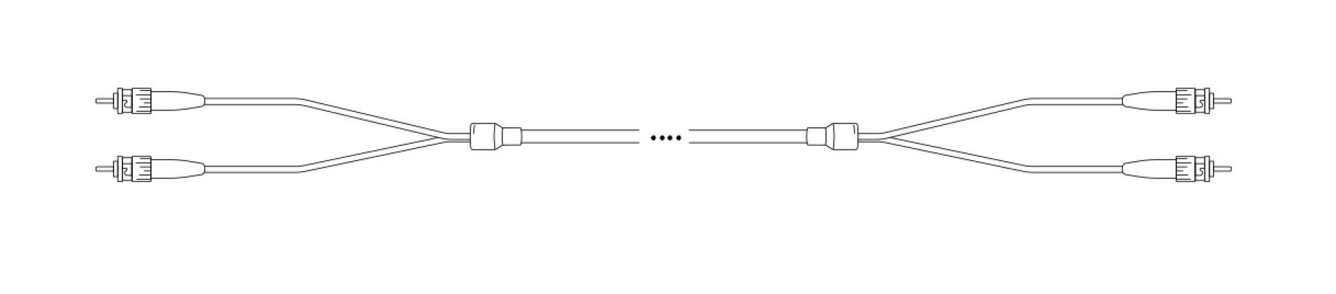 Breakout I-V(ZN) HH OM1 62.5/125µm ST/ST 2G 1,0m