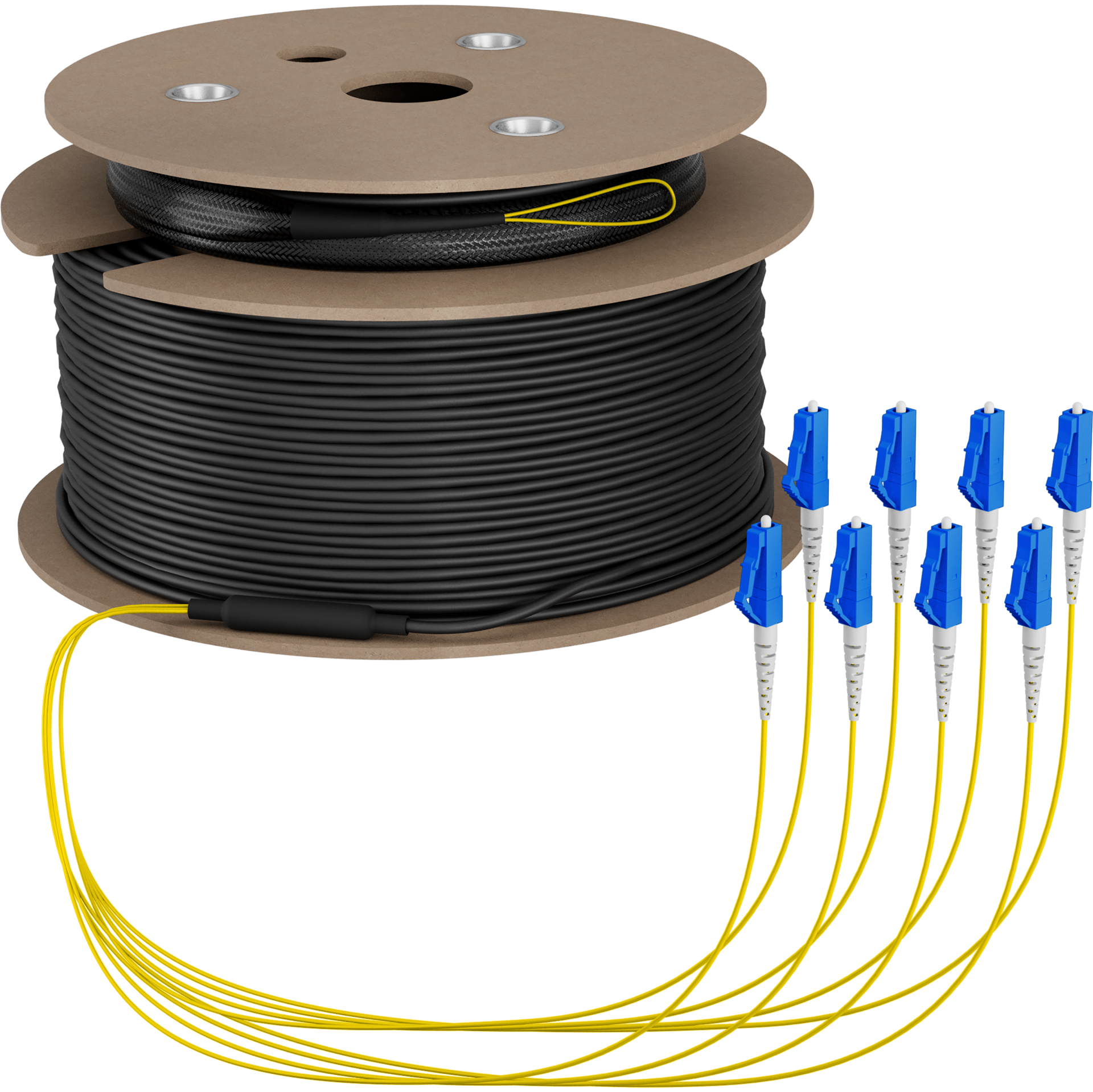 Trunkkabel U-DQ(ZN)BH OS2 8E (1x8) LC-LC,60m Dca LSZH