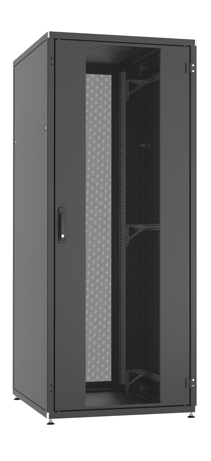 19" Server Cabinet PRO 33U, 800x1000 mm, F+R 2-Part, RAL9005