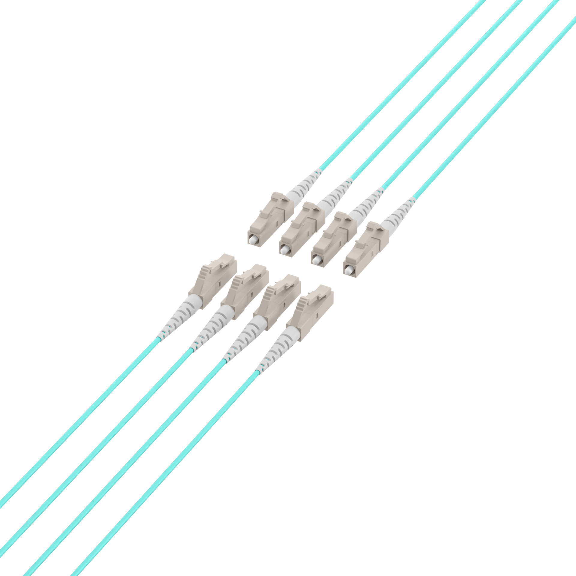 Trunkkabel U-DQ(ZN)BH OM3 8G (1x8) LC-LC,110m Dca LSZH