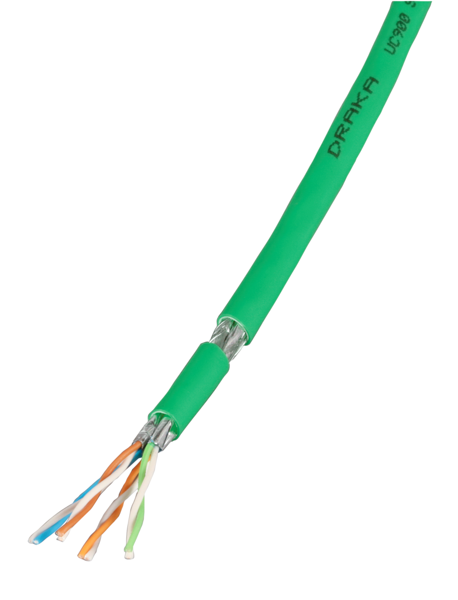 Patchkabel Cat.7 PiMF UC900MHz SS26 4P FRNC-B, grün