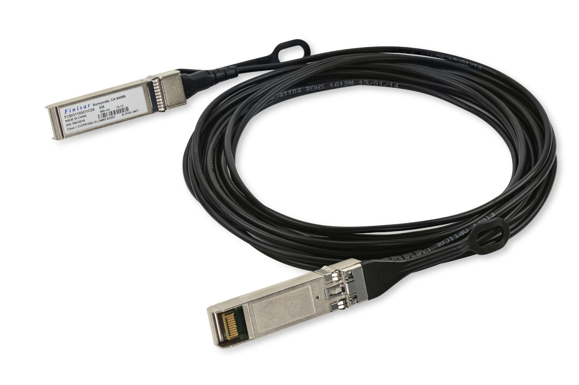 AOC 10G, 2xSFP+, MM, 3m, 0~70°C, LSZH