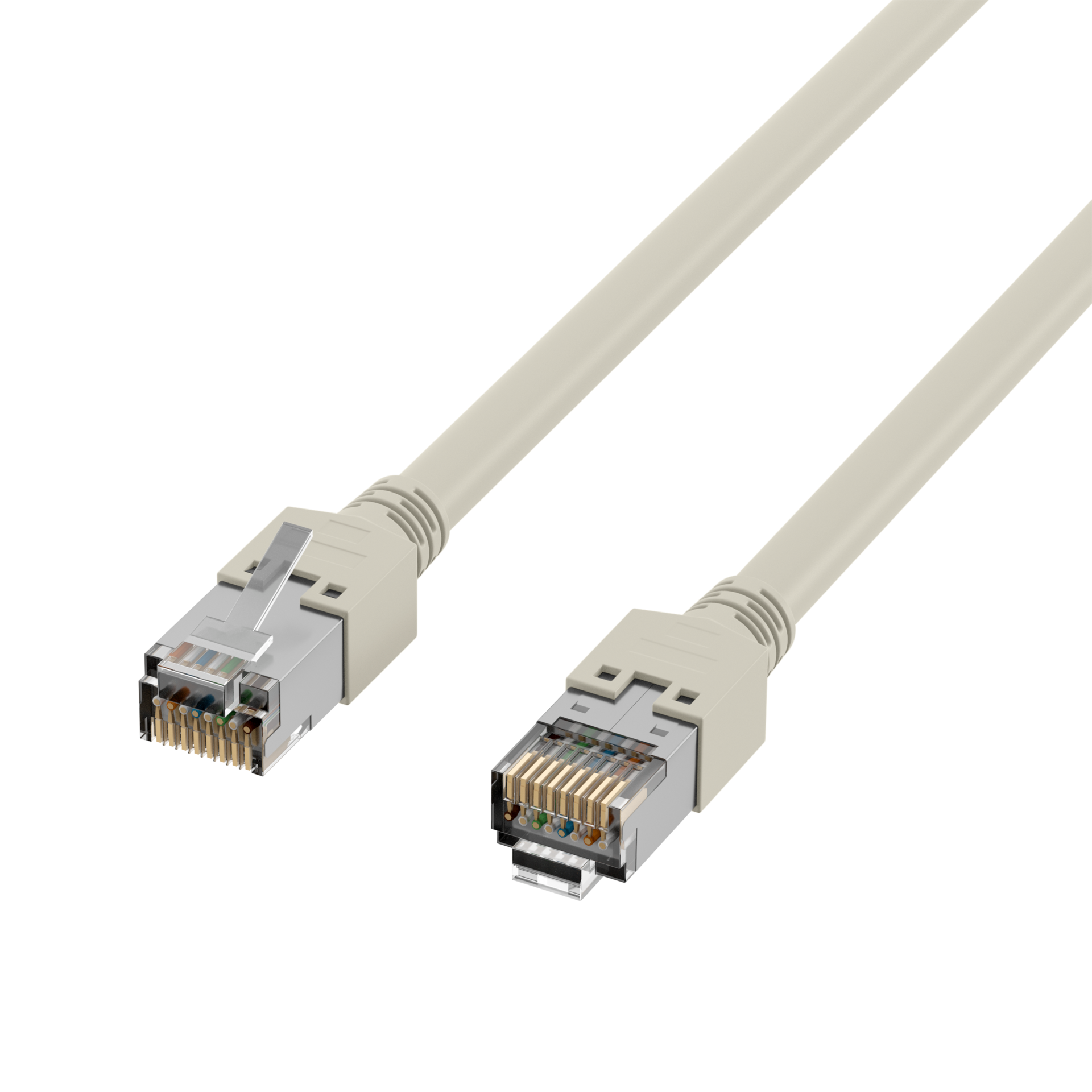 RJ45 Patchkabel Cat.5e SF/UTP LSZH  Draka UC300 TM11 grau 5m