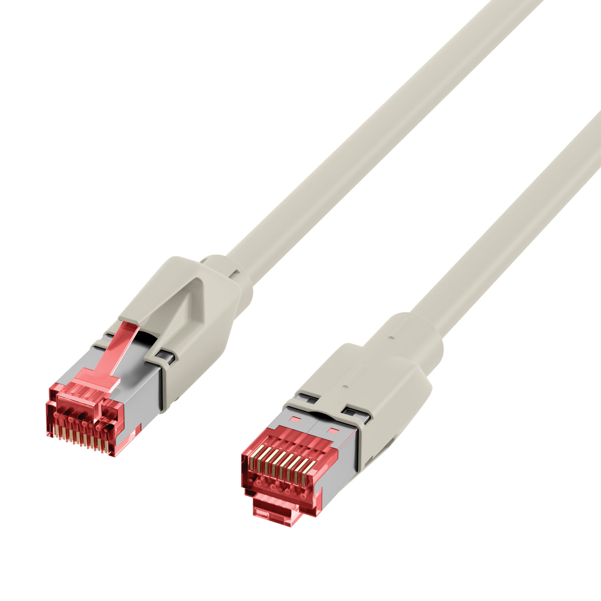 RJ45 Patchkabel Cat.7 S/FTP LSZH TM21 grau 5m