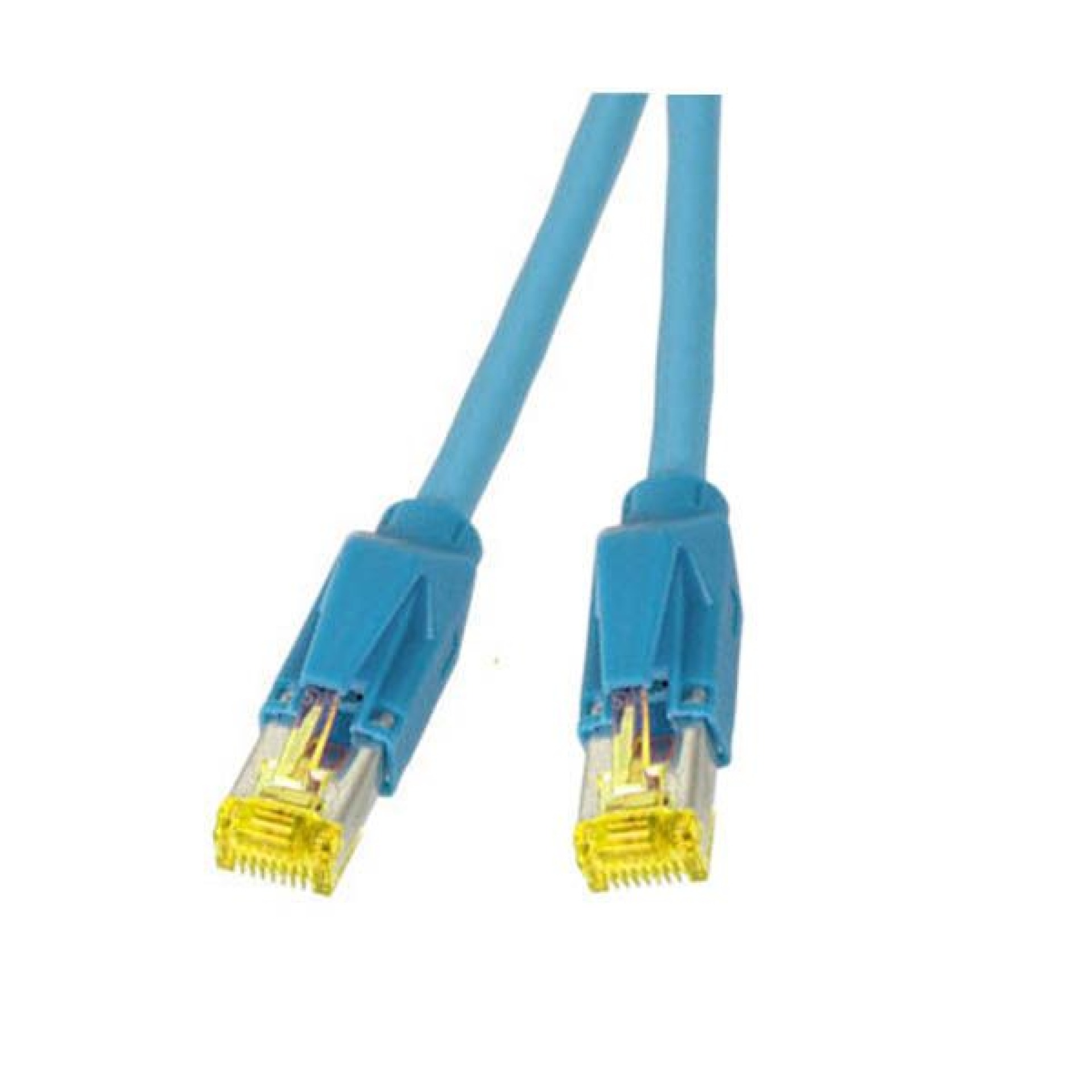 RJ45 Patchkabel S/FTP, Cat.6A, TM31, Dätwyler 7702, 1m, blau