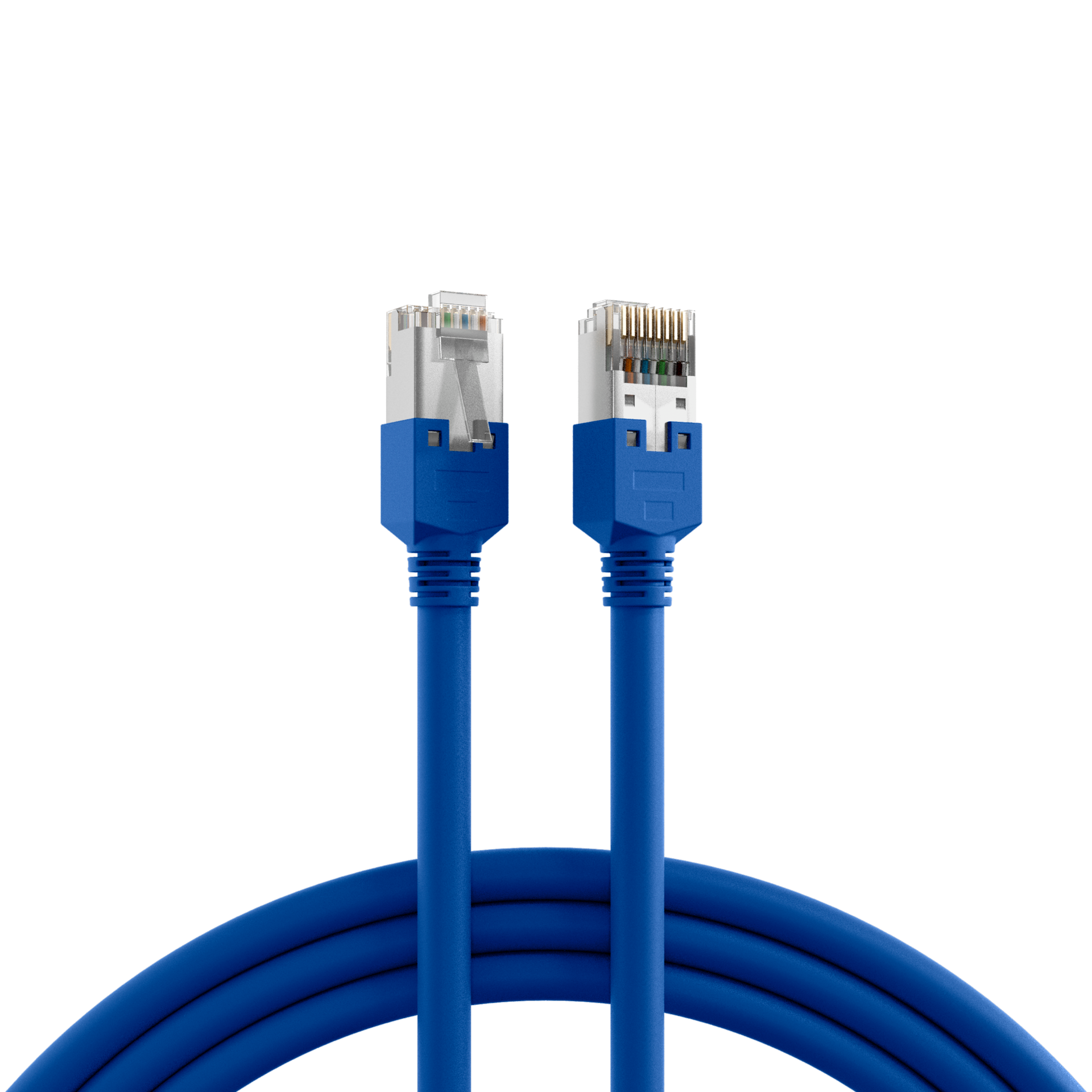 RJ45 Patch Cord Cat.5e SF/UTP LSZH Draka UC300 TM11 blue 50m