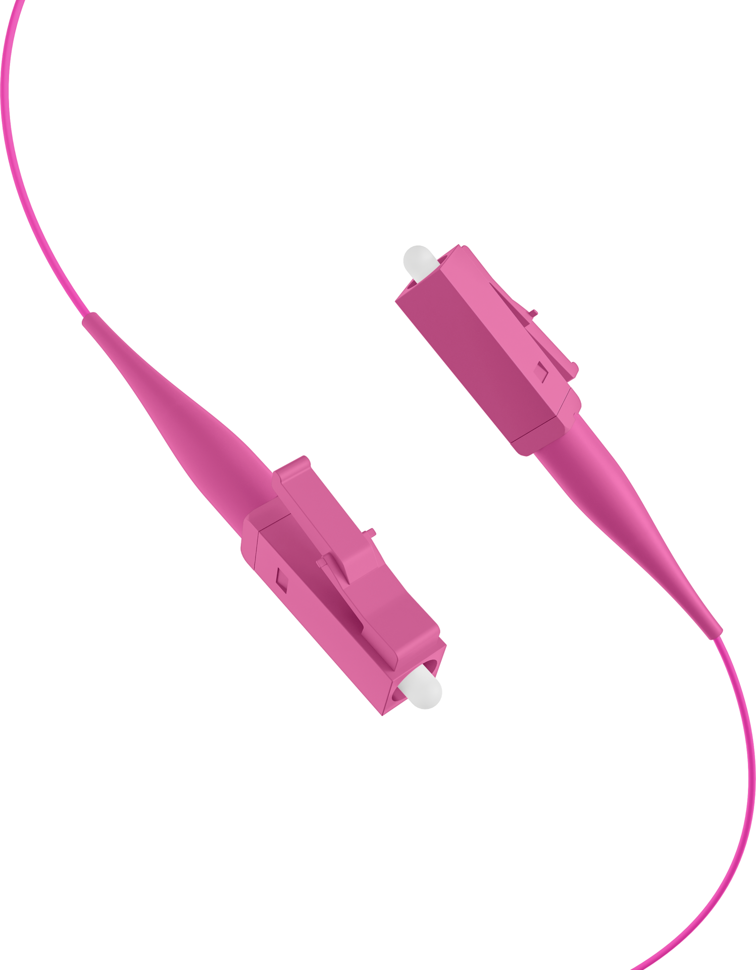 Faserpigtail LC OM4 -Erikaviolett 2m - 1 Stück