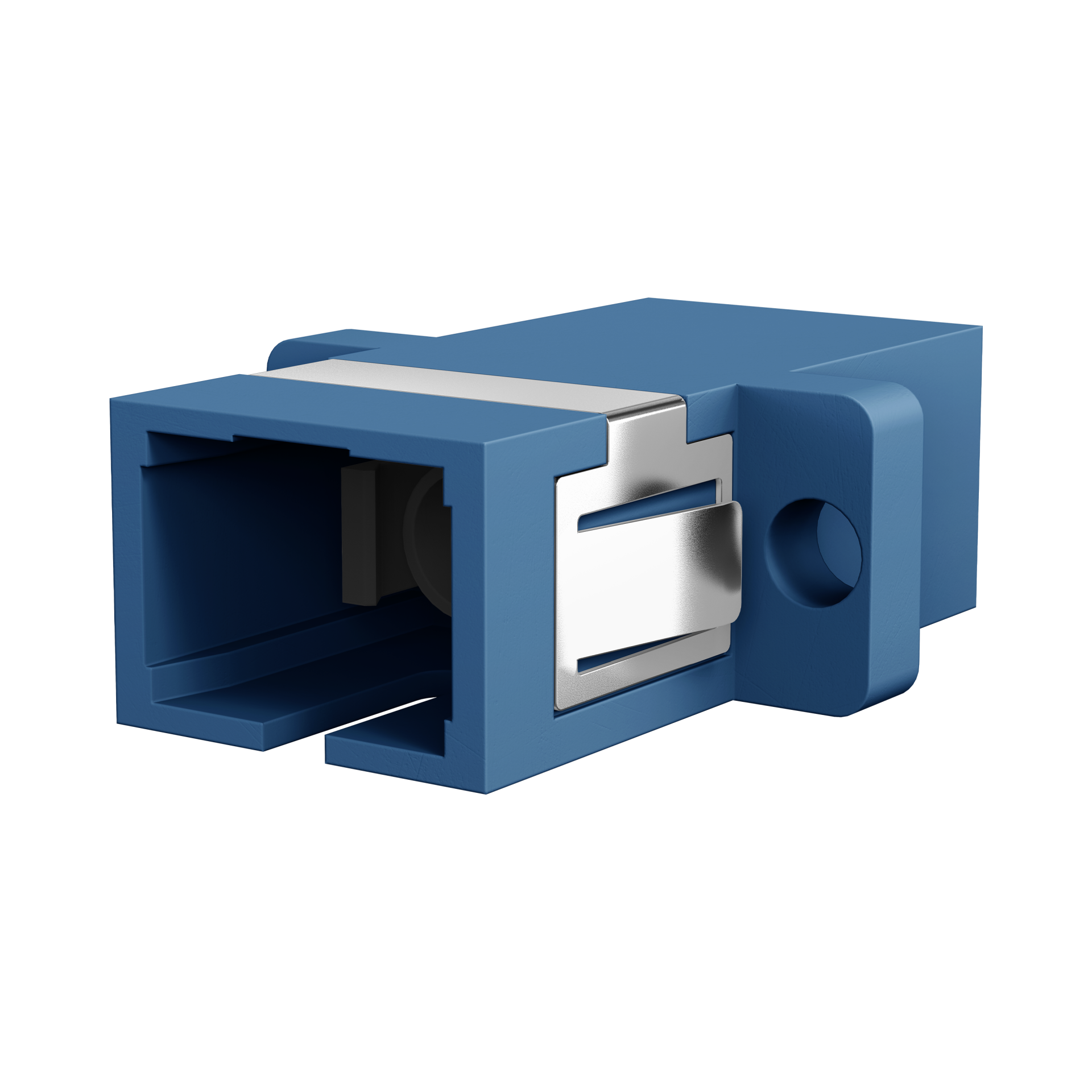 Kupplung SC Simplex OS2 blau 