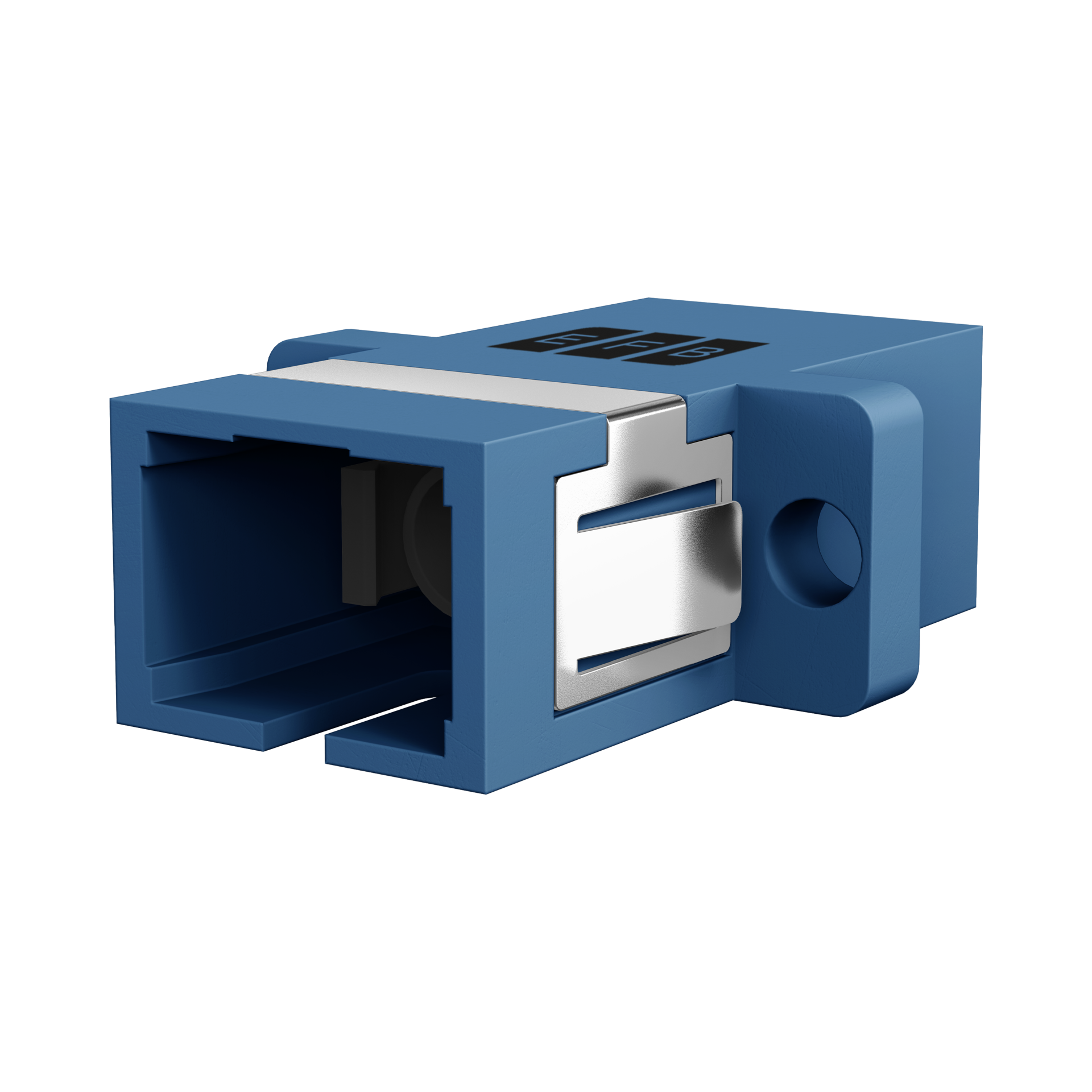 Adapter  SC Simplex OS2 blue