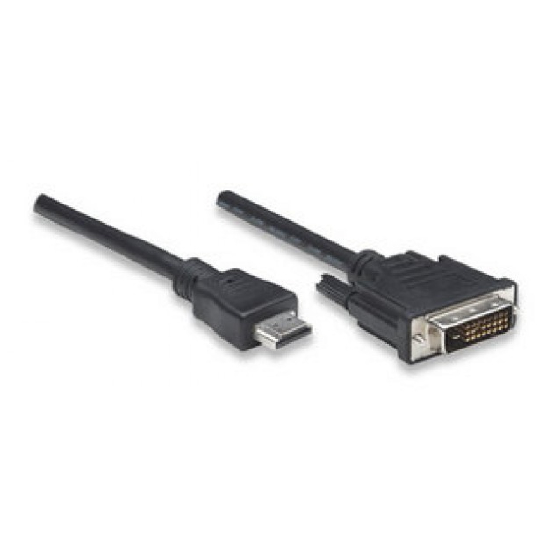 HDMI zu DVI-D Anschlusskabel, schwarz, 10 m