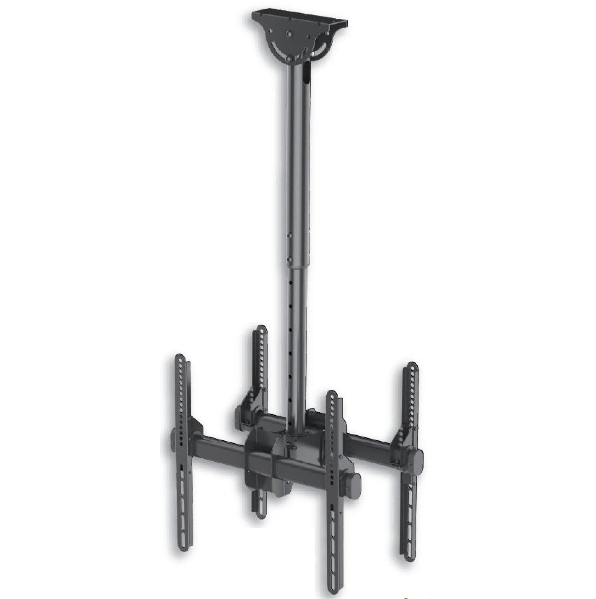 Teleskop Universal Deckenhalterung für 2 LED LCD TV 32"-55"