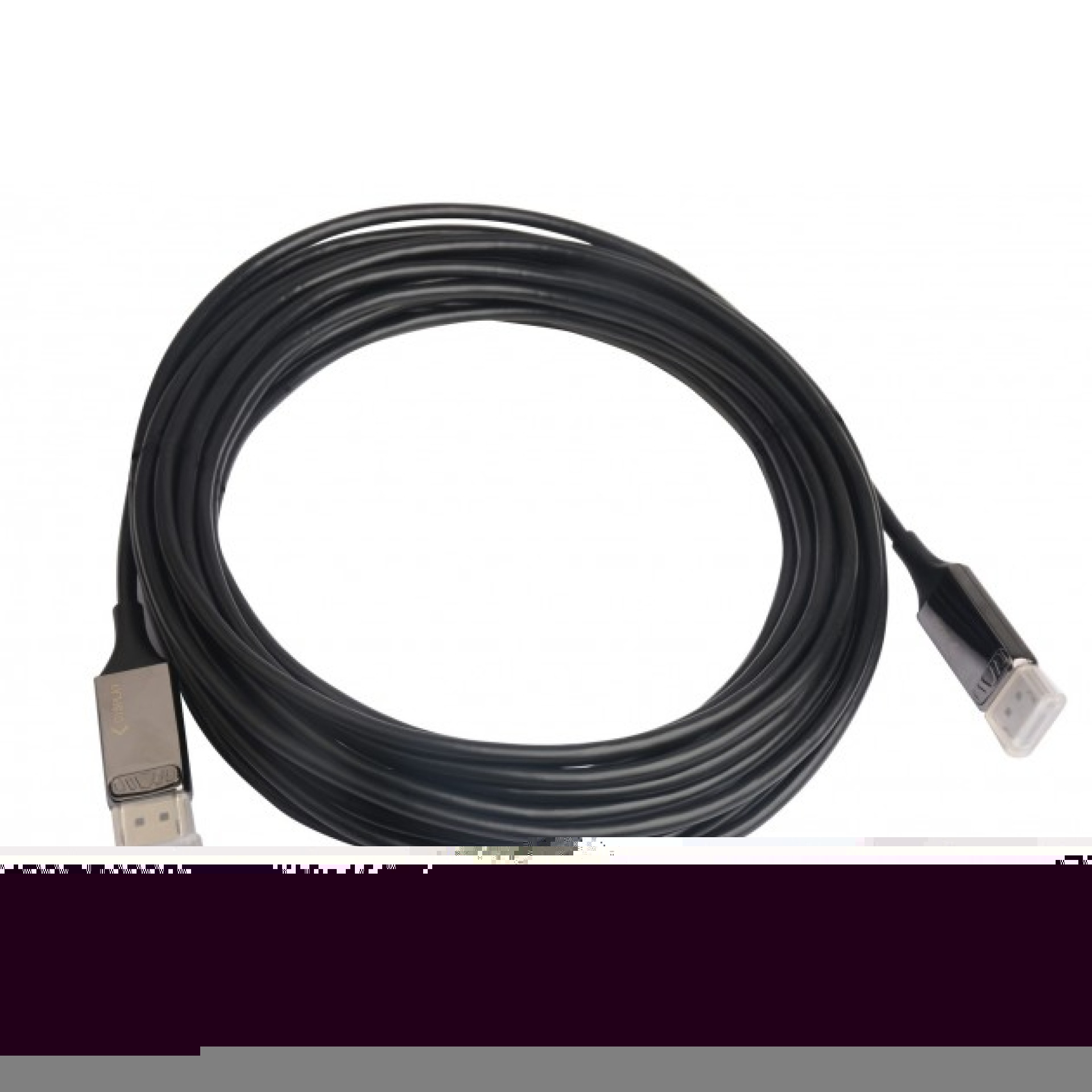 DisplayPort AOC Anschlusskabel 8K, St.-St., 10m, schwarz