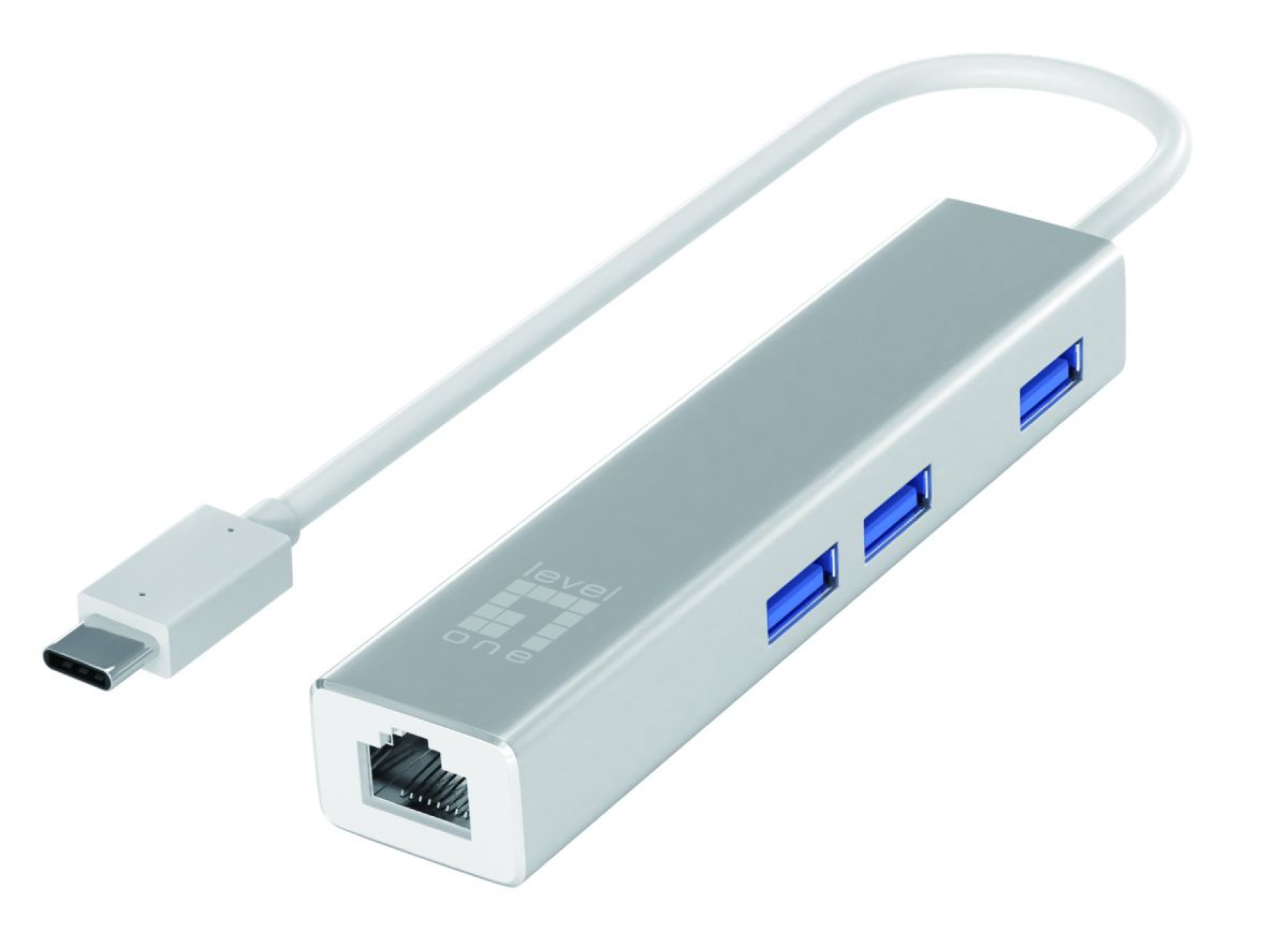 Gigabit-USB-C Netzwerkadapter mit USB Hub