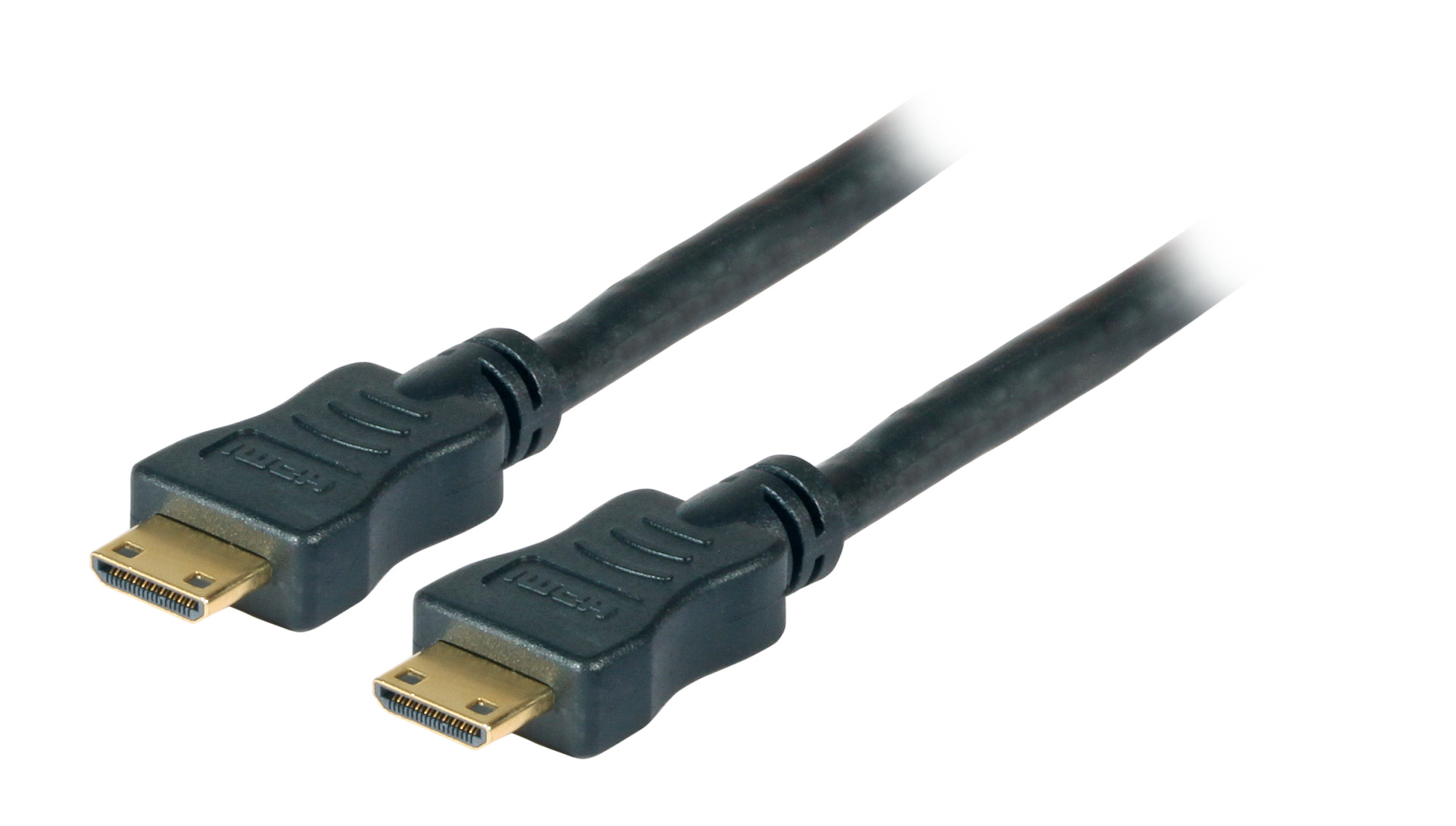 HighSpeed HDMI Kabel m.Eth., C-C St-St 2,0m schwarz