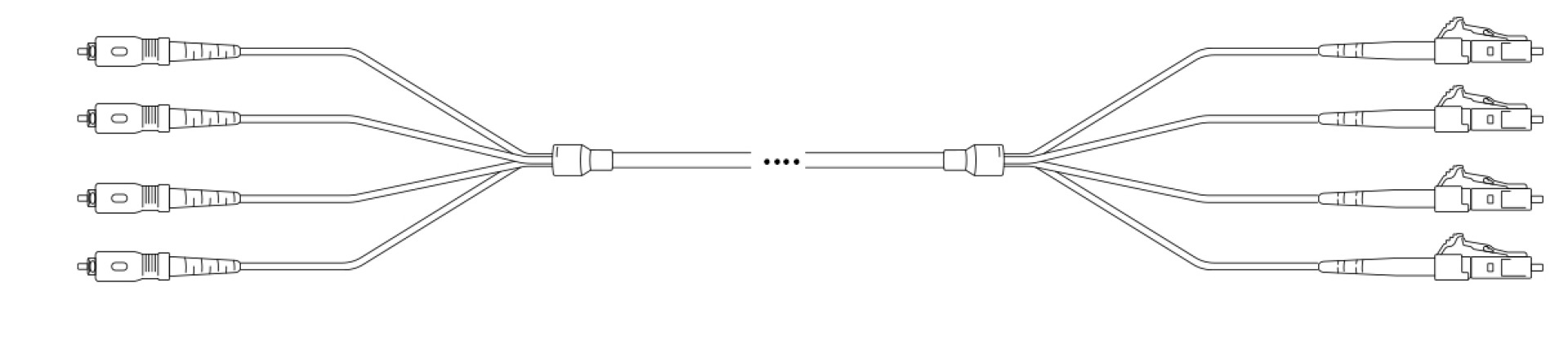  A-DQ(ZN) B2Y OM3 50/125µm SC/LC 4G 1,0m