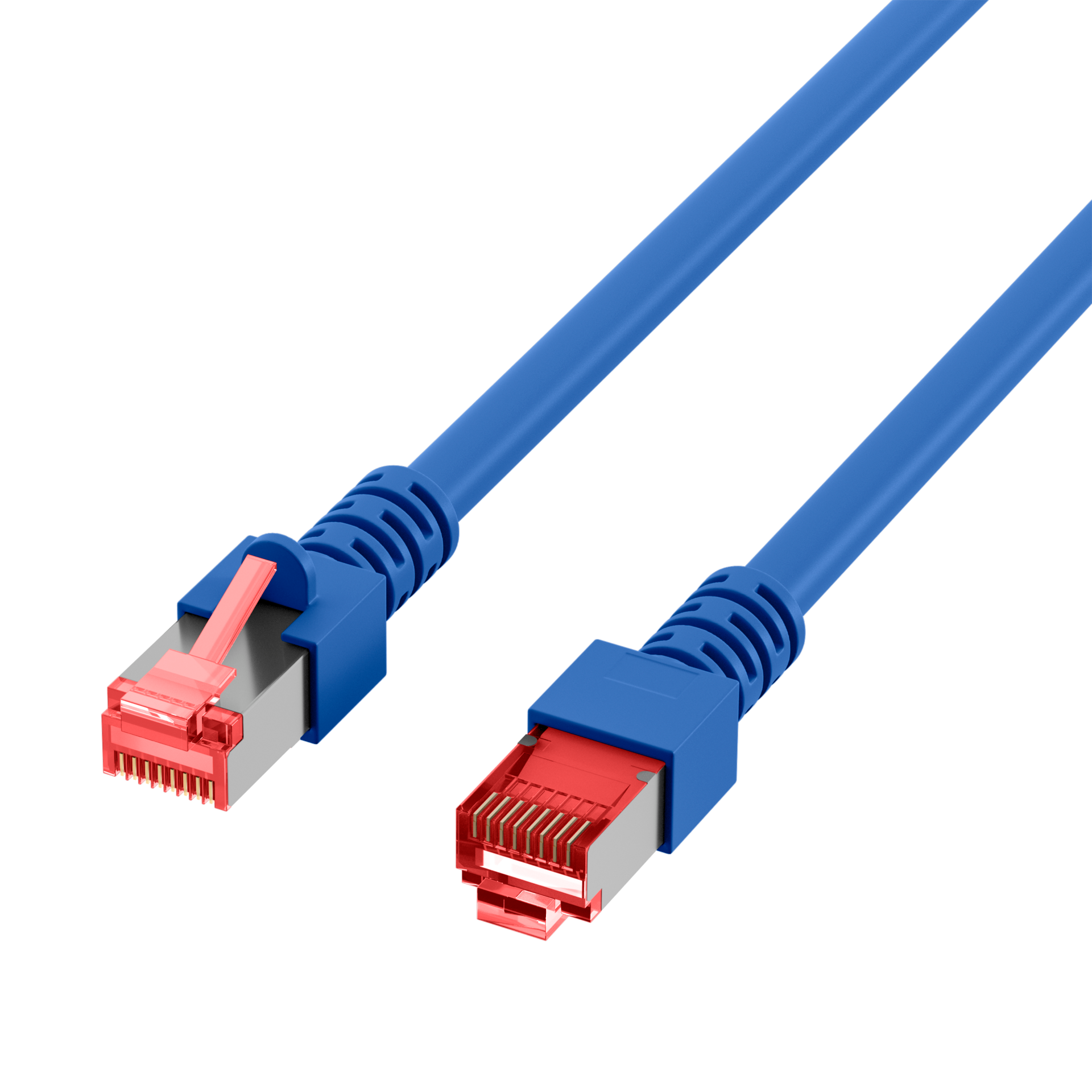 RJ45 Patch Cord Cat.6 S/FTP LSZH blue 1m