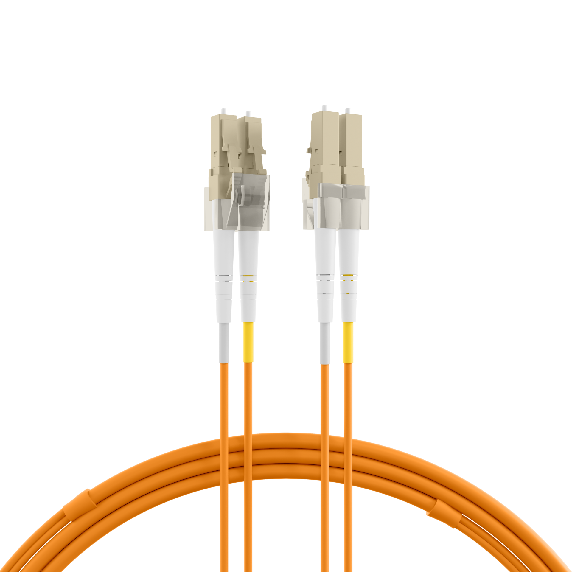 Duplex Patchkabel LC-LC OM2 25m LSZH 2mm orange