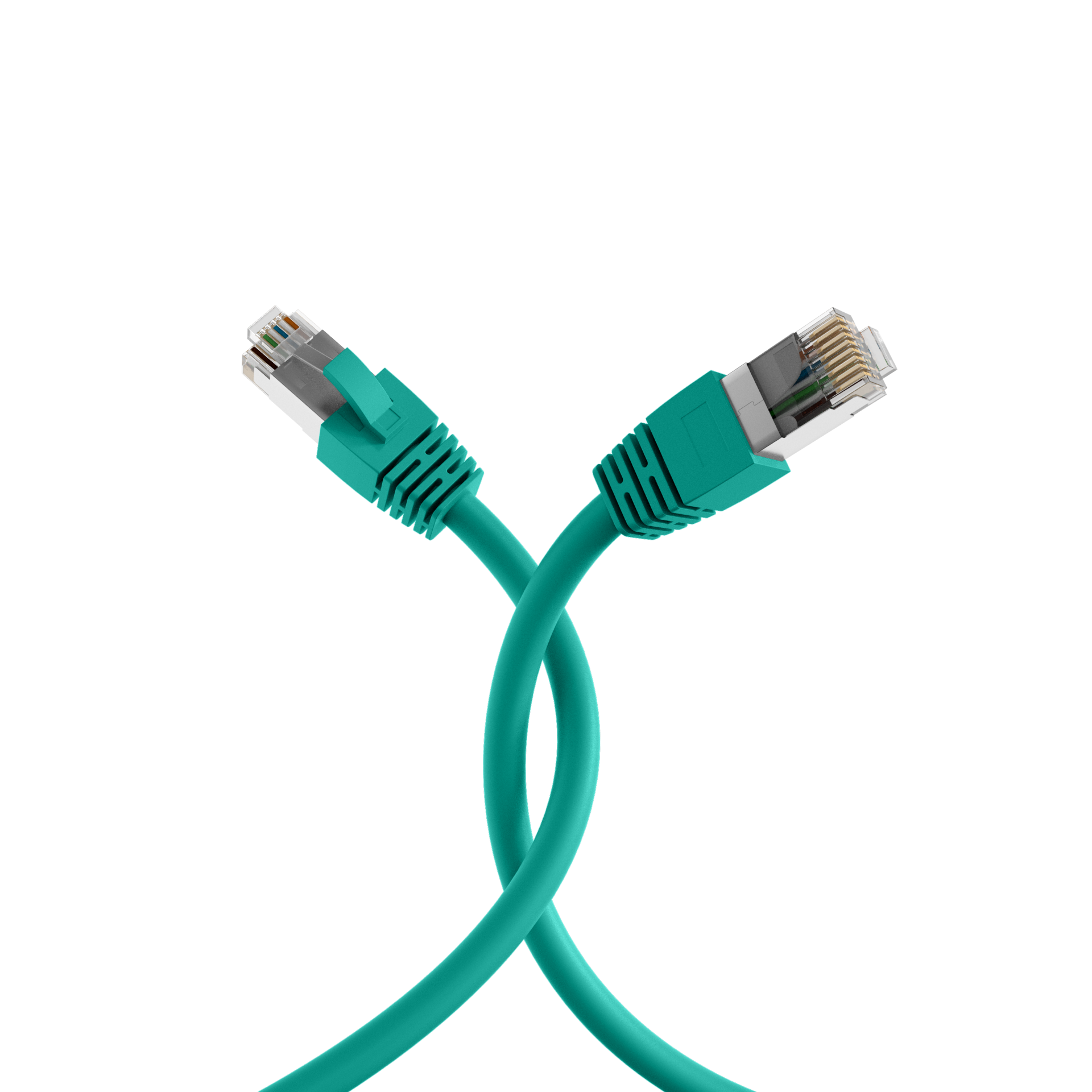 RJ45 Patch Cord Cat.8.1 S/FTP LSZH BC green 3m