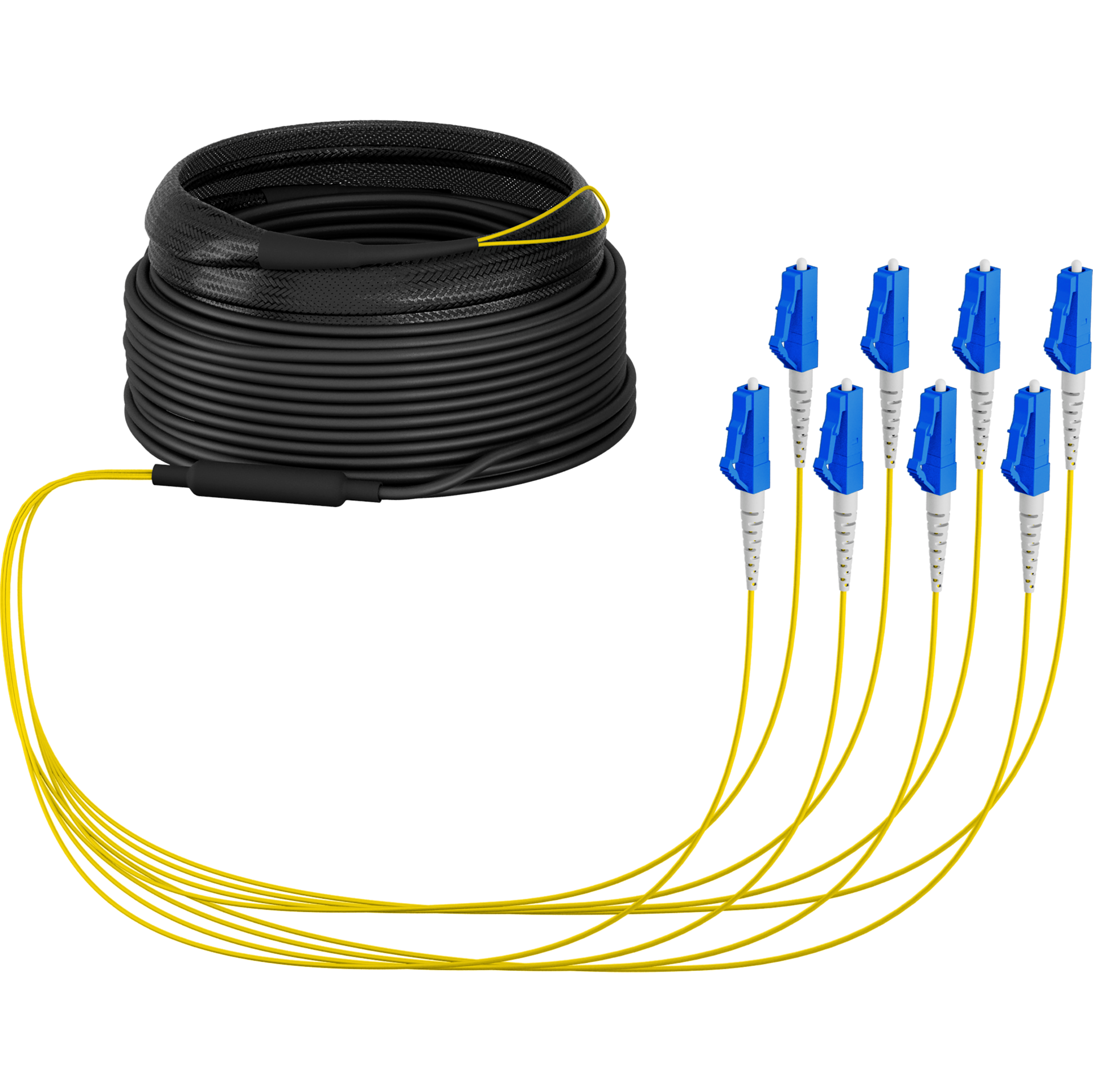 Trunk cable U-DQ(ZN)BH OS2 8E (1x8) LC-LC,40m Dca LSZH