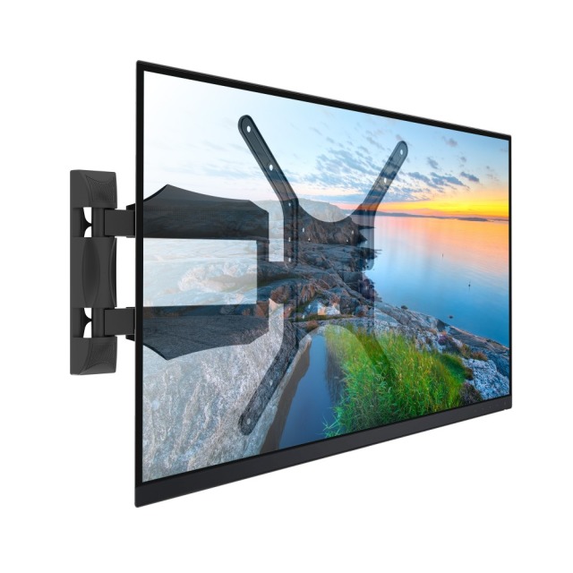 Wandhalterung für LCD TV LED 25-52" slim, FullMotion, schwarz